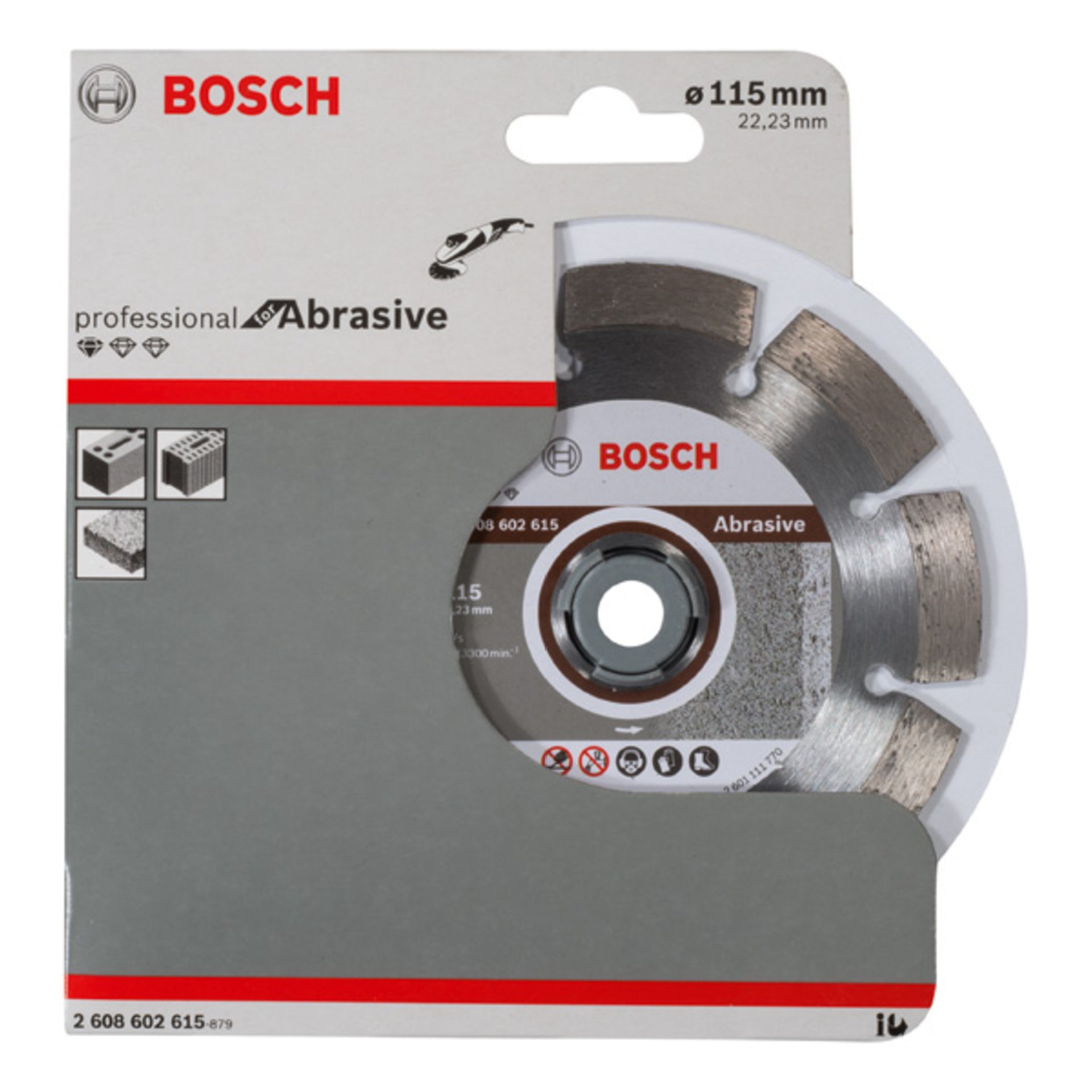 Diamanttrennscheibe Standard for Abrasive, 115 x 22,23 x 6 x 7 mm