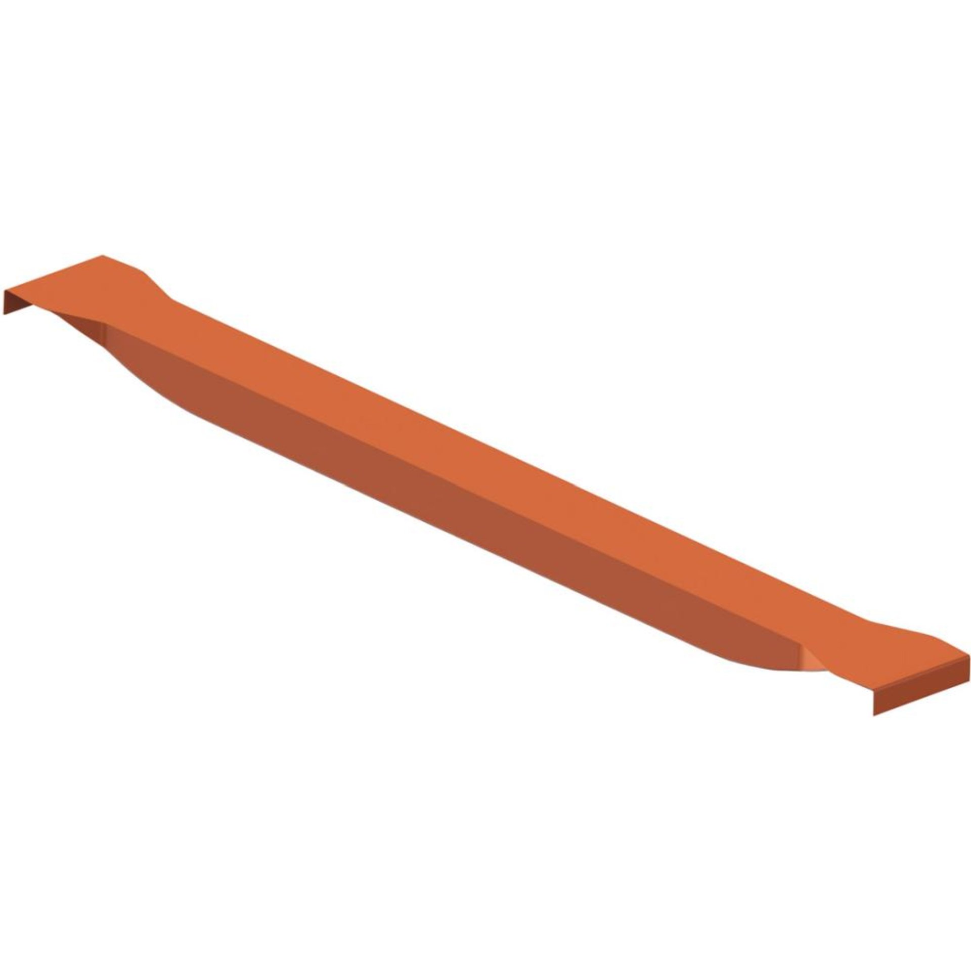 Tiefenauflage abgesetzt für Regaltiefe 1100 mm für 38 mm Spanplatte Meta MULTIPAL