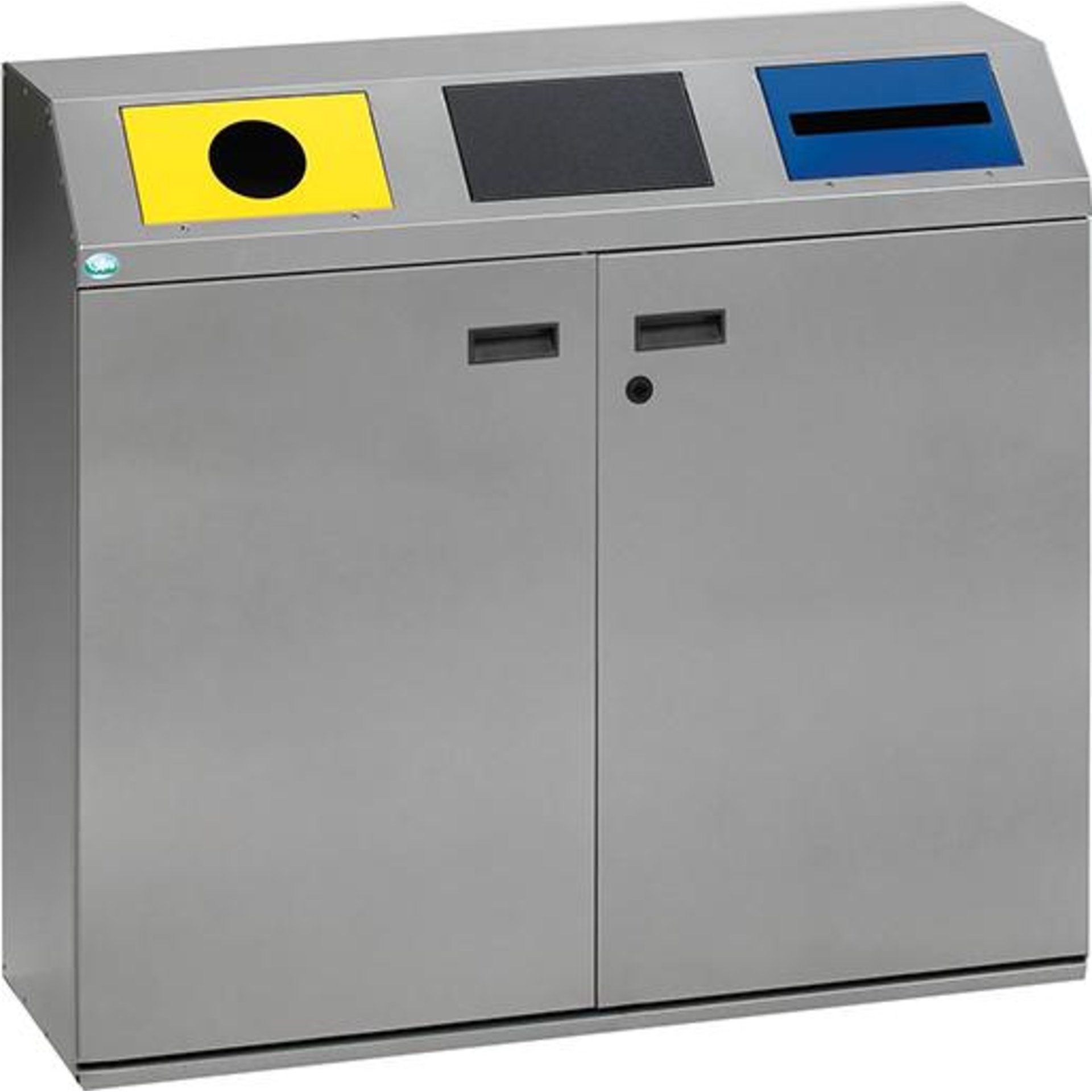 Wertstoffsammelstation WS 97 silber