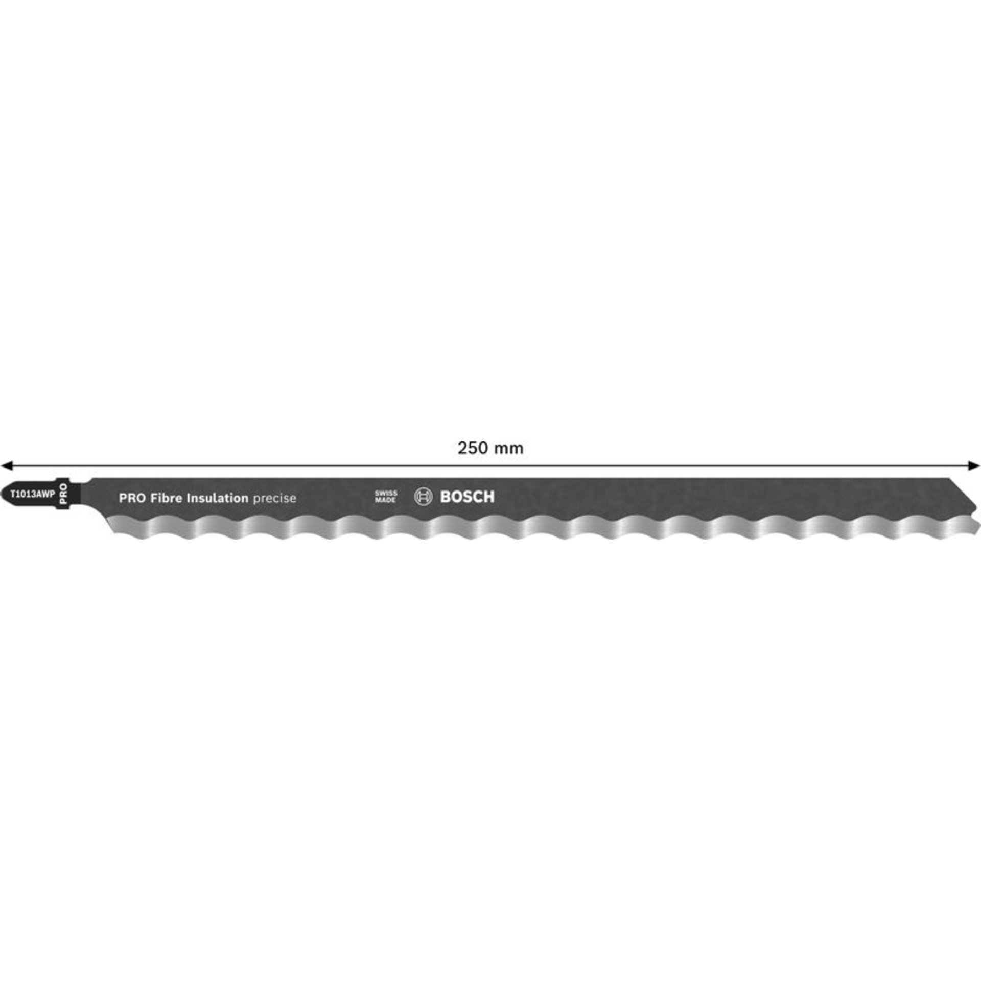 PRO Fibre Insulation precise T1013AWP Stichsägeblatt, 250 mm, 3-tlg.
