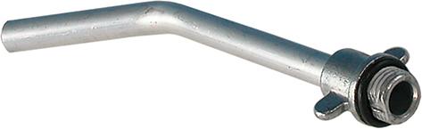 Reilang Rohr gebogen 45 Grad, Aluminium für Universalhandpumpe 750UV 250mm