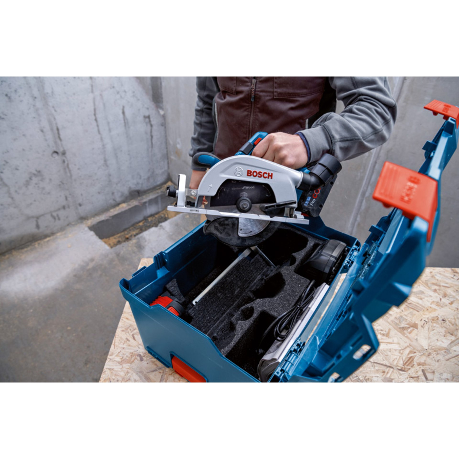 Akku-Kreissäge GKS 18V-57-2 L in L-BOXX