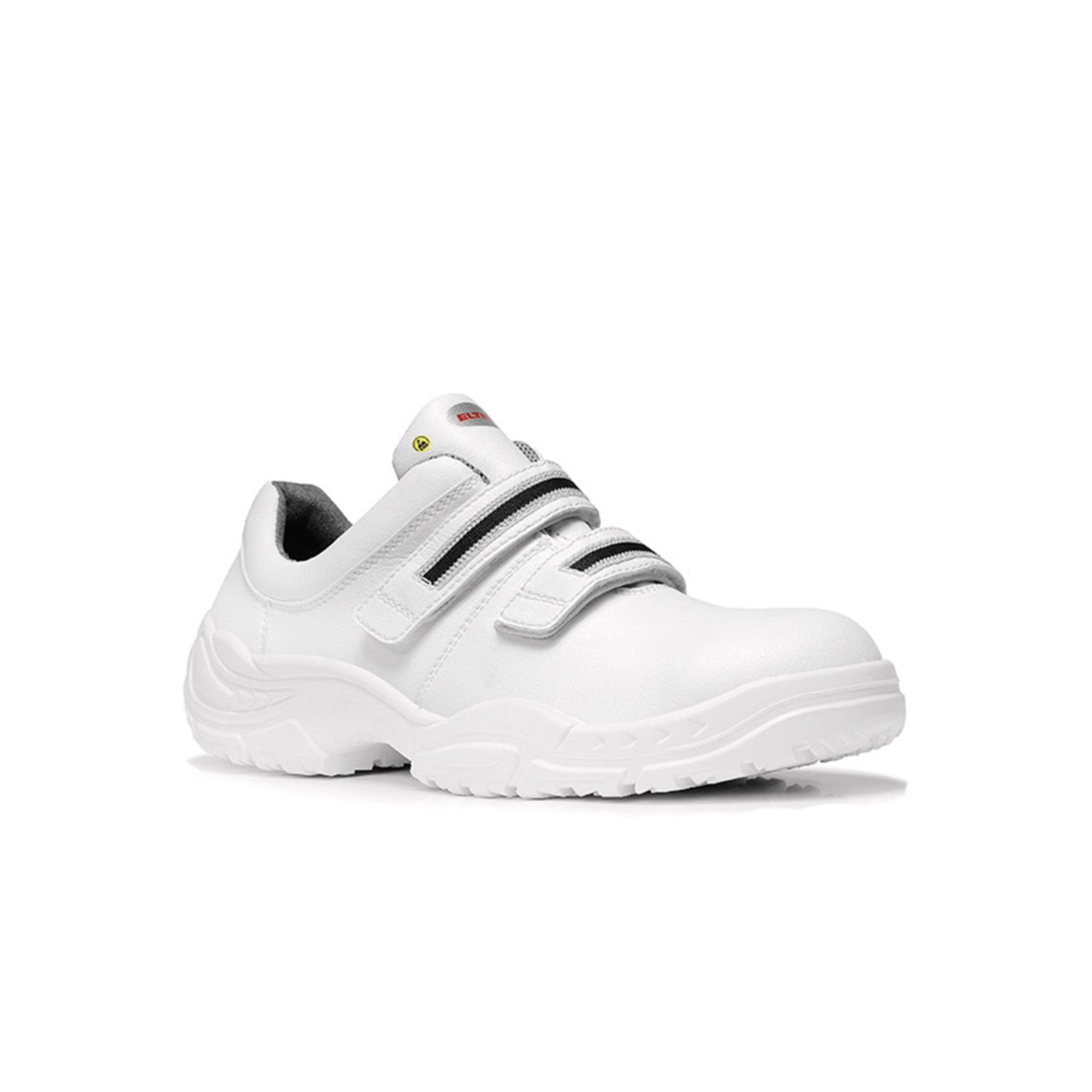 Sicherheitshalbschuh WHITE Strap Low ESD S3, Gr. 42