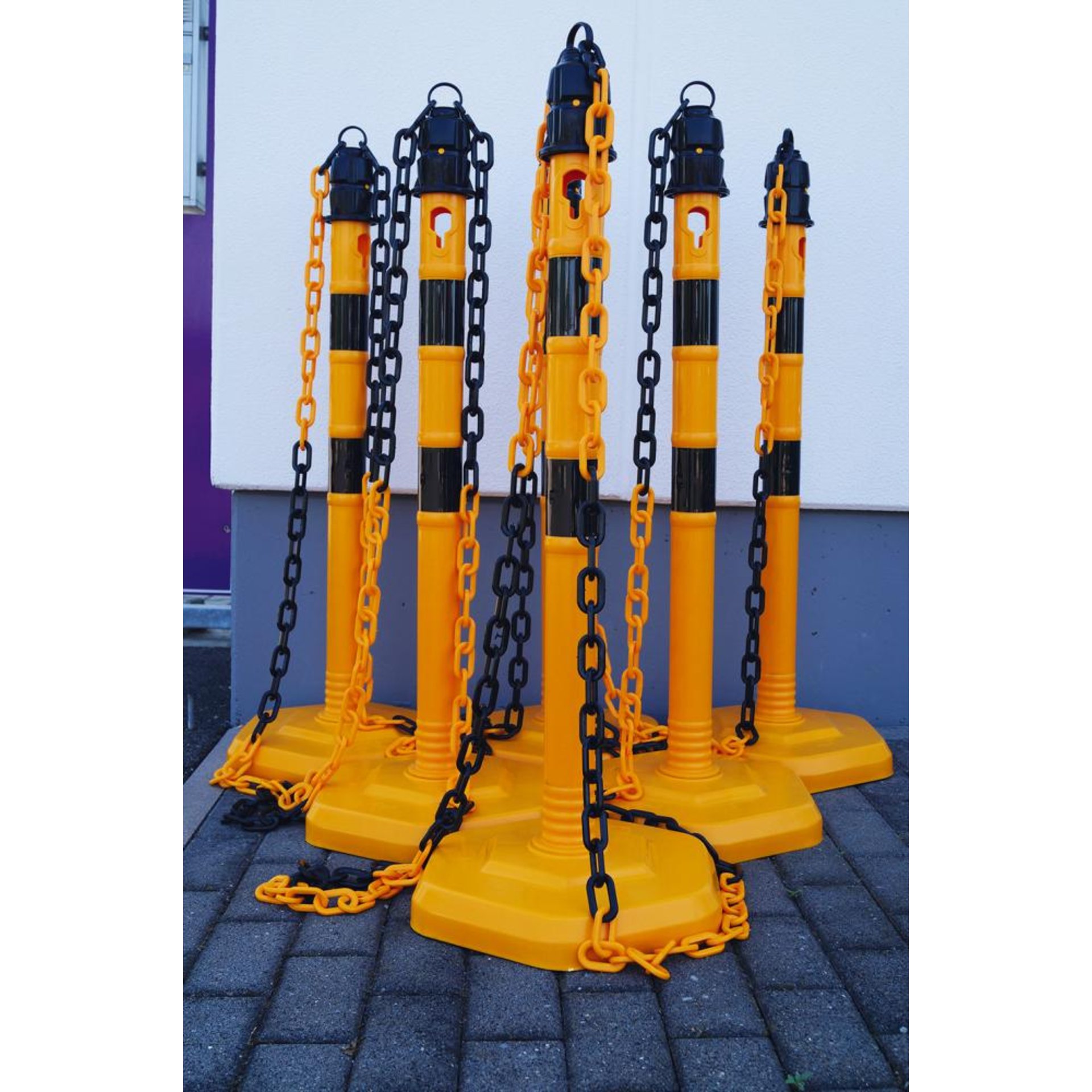 Kettenpfosten, g/s, 1000mm, Ø 63mm
