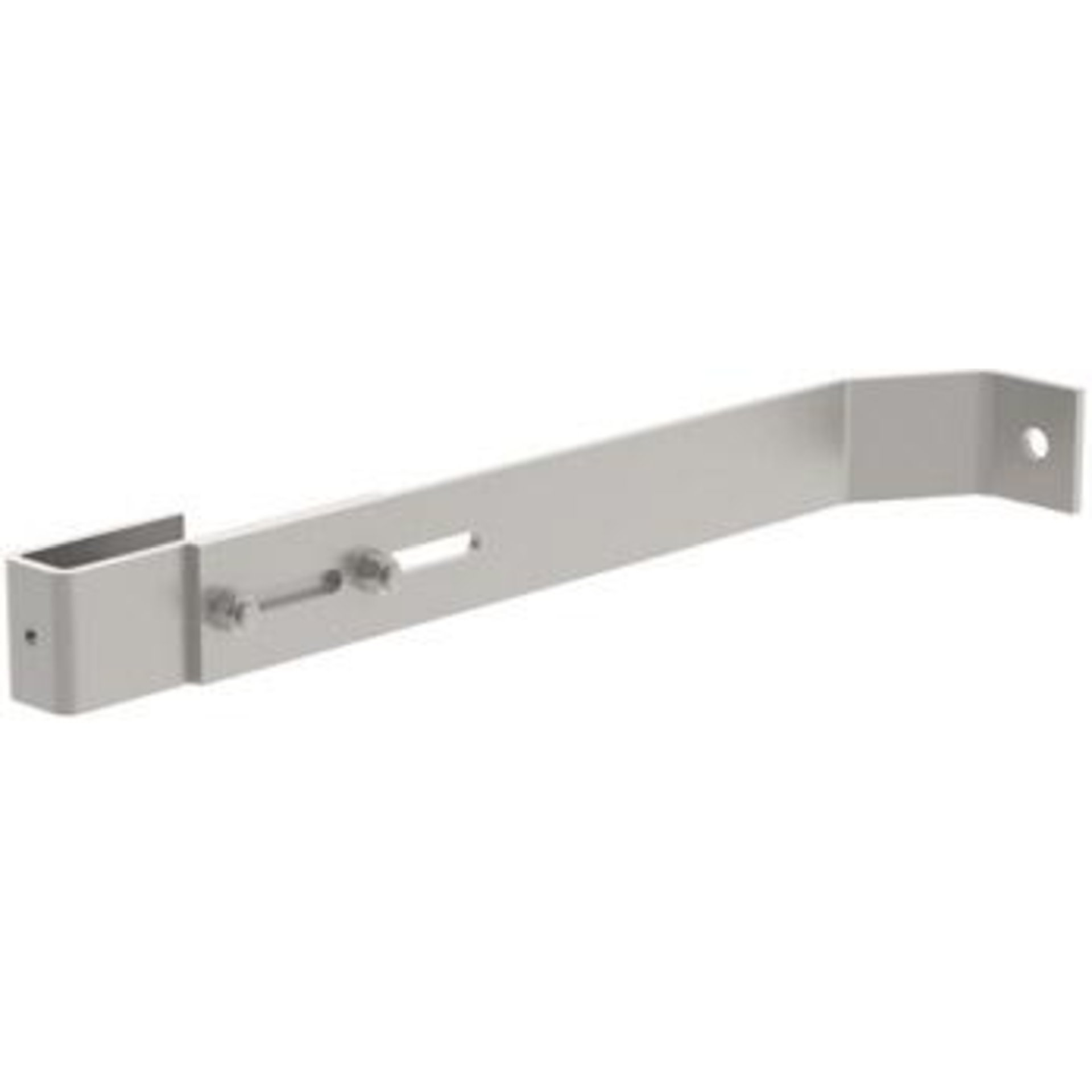 Wandhalter verstellbar 360-410 mm Edelstahl V4A für GFK-Leiter
