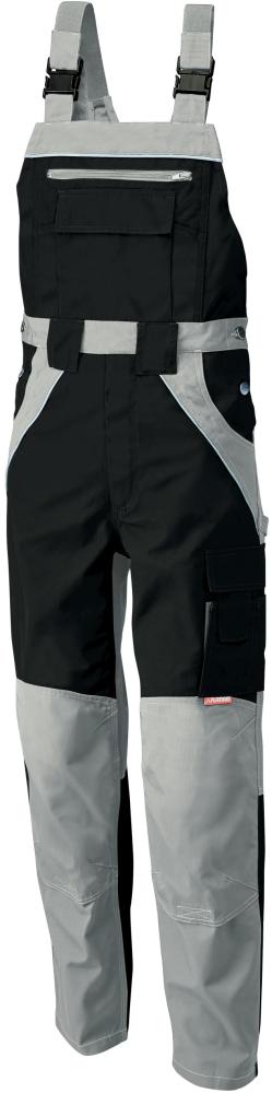 Planam Latzhose 2520 schwarz/zink Größe 29