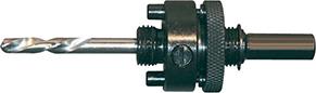Format Aufnahmeschaft für Lochsägen 14-30mm 9,5mm Format Aufnahmeschaft für Lochsägen 14-30mm 9,5mm