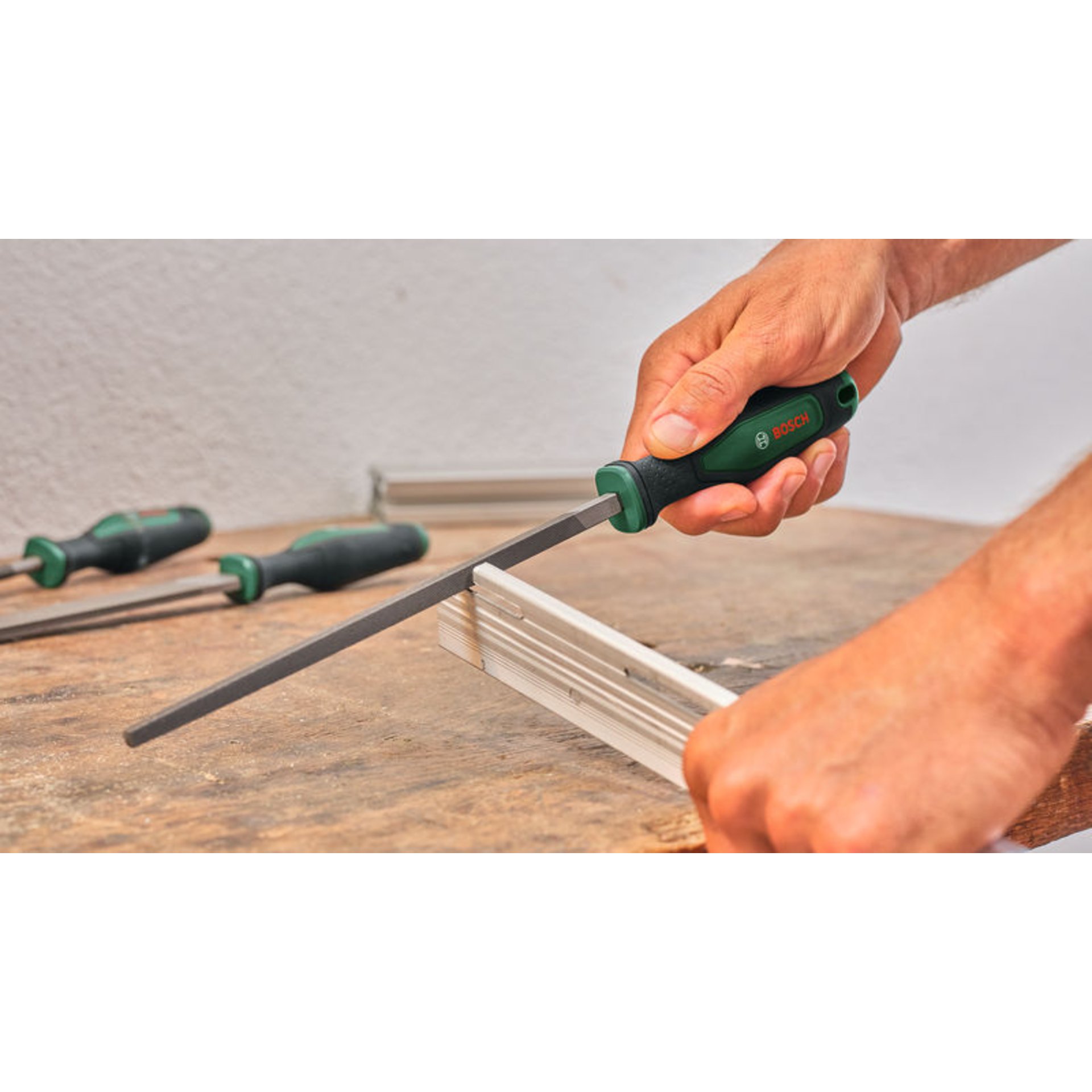 Handwerkzeuge Feilen-Set 200 mm, 5-tlg.