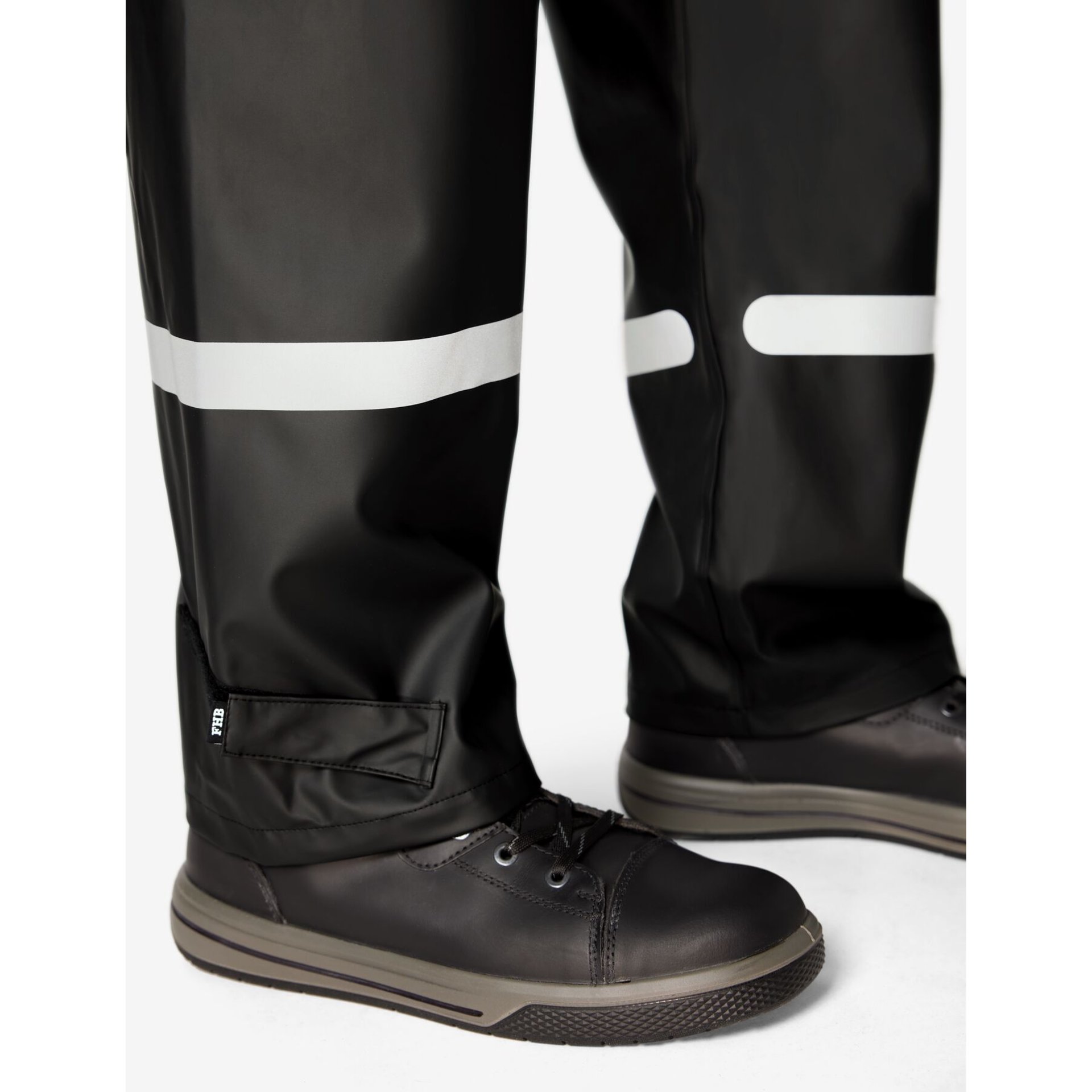 BENJAMIN PU-Stretch-Regenhose EN 343 schwarz L