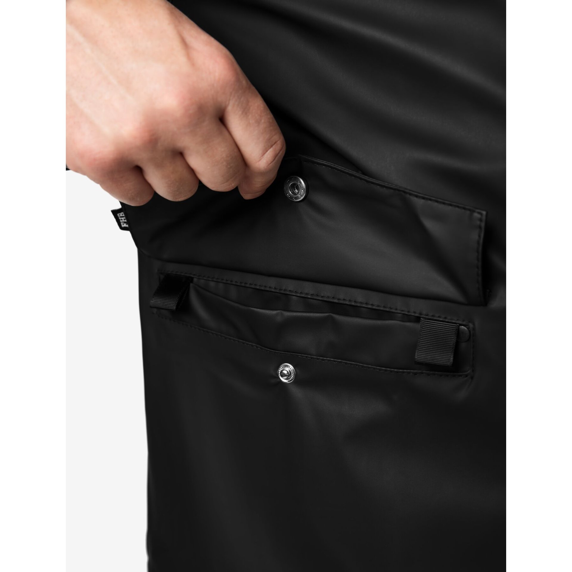 RAINER PU-Stretch-Regenjacke EN 343 schwarz XL