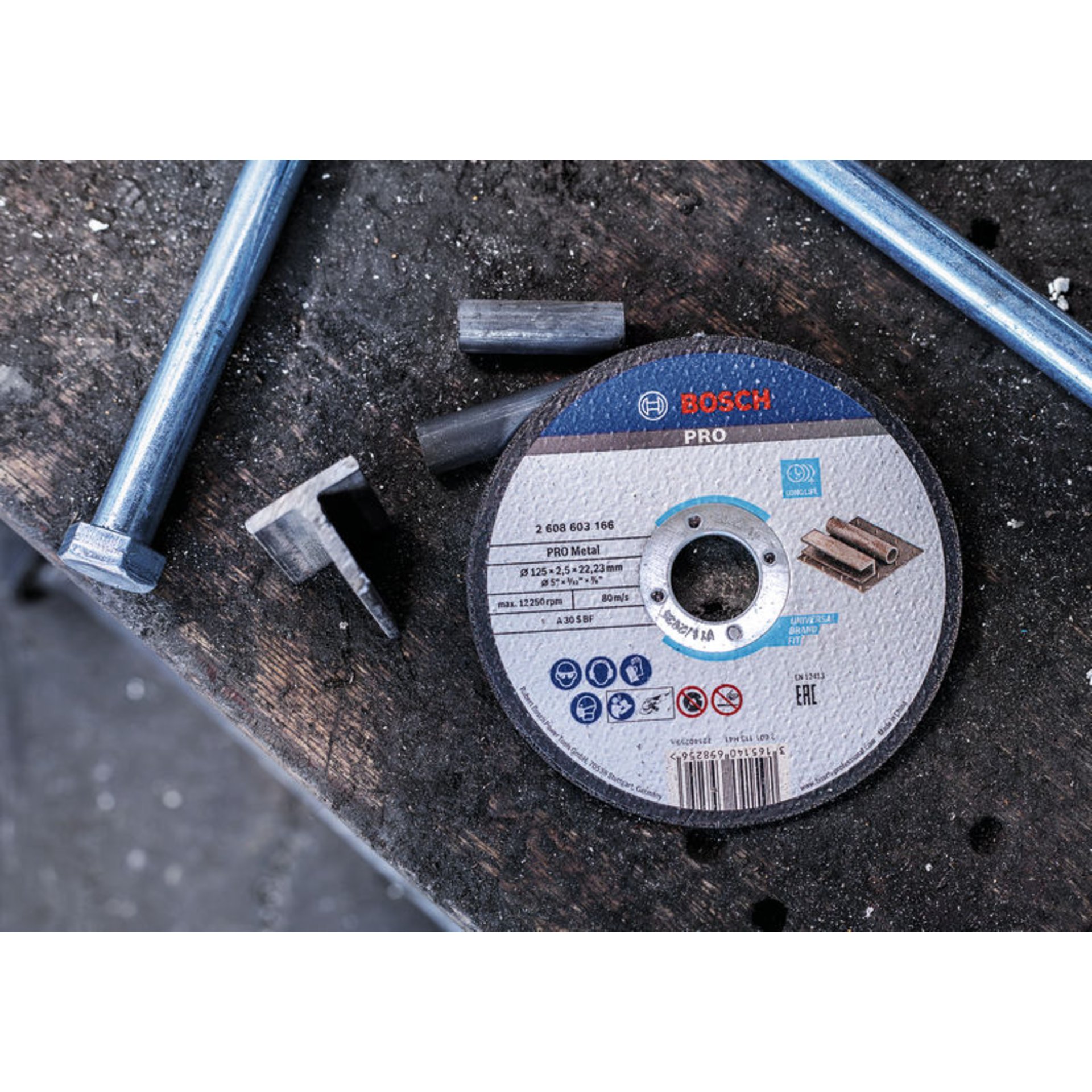 PRO Metal Trennscheibe, 115 x 2.5 x 22.23 mm, gerade