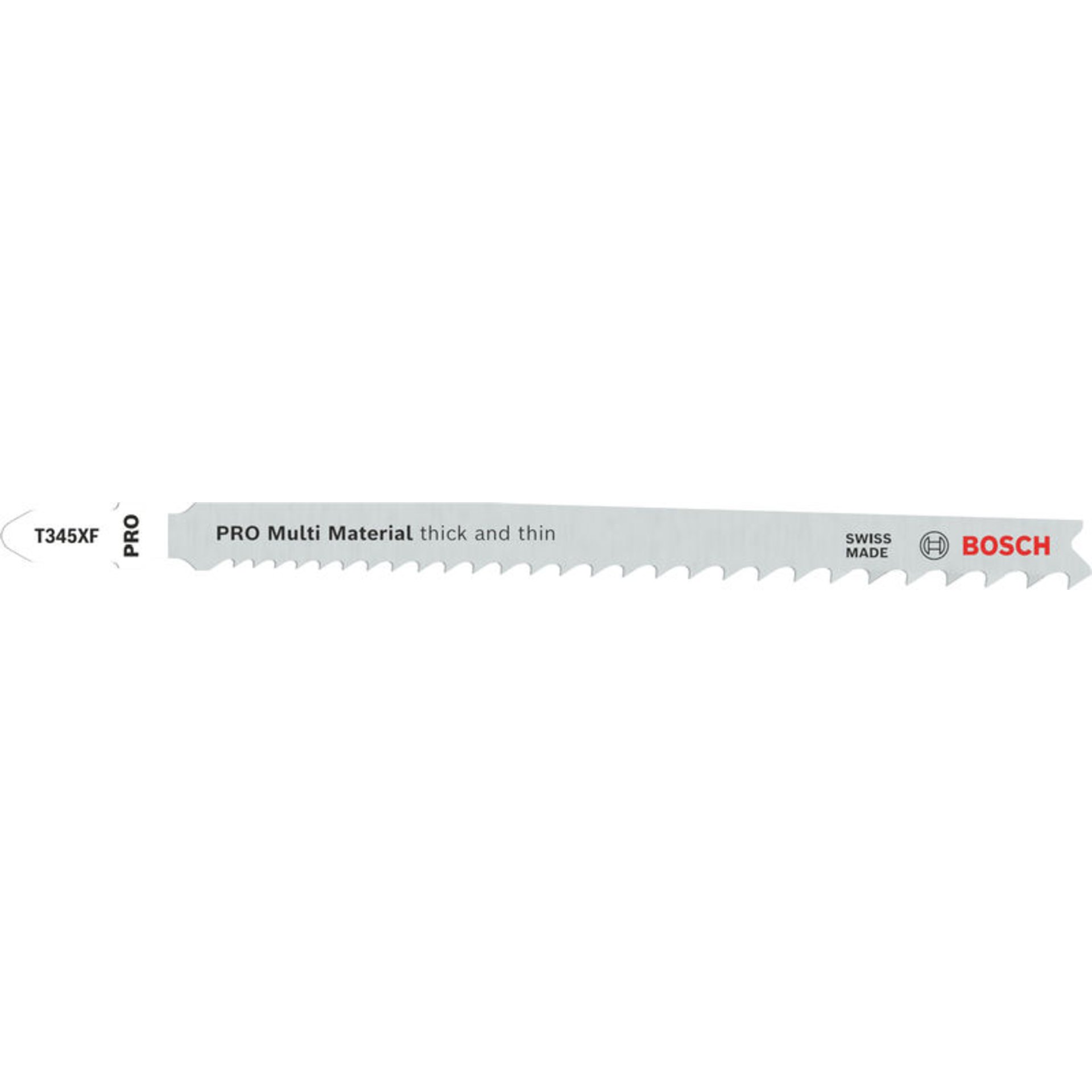 PRO Multi Material thick and thin T345XF Stichsägeblatt, 132 mm, 100-tlg.