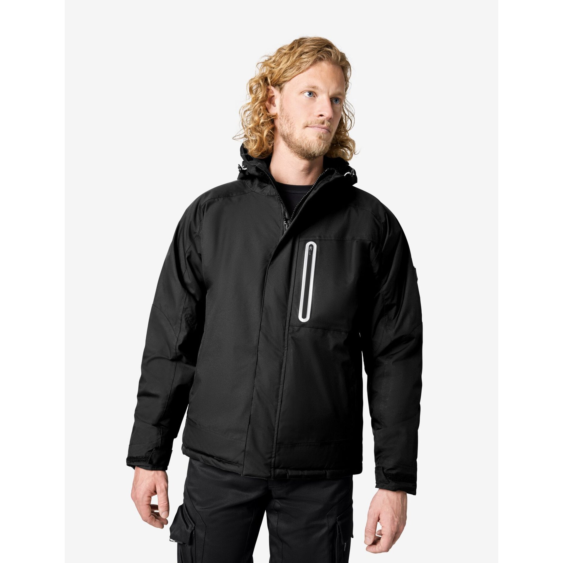 MIKA Wintersoftshell-Jacke schwarz 5XL