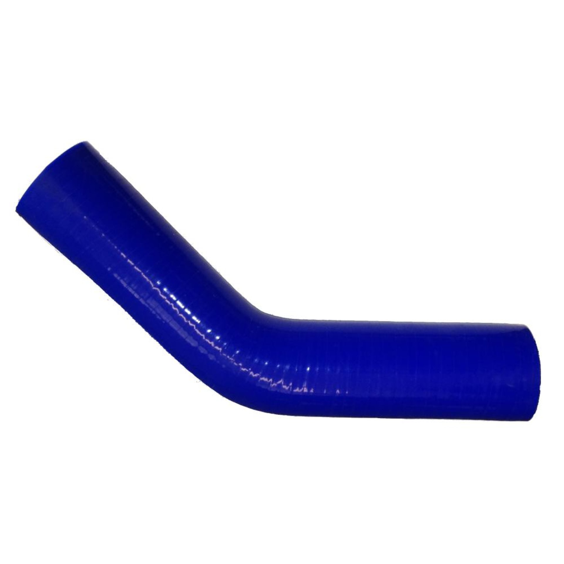 Silikon Kühlerschlauch- Krümmer 45G, blau, 32x4mm, Schenkellänge: je 152mm