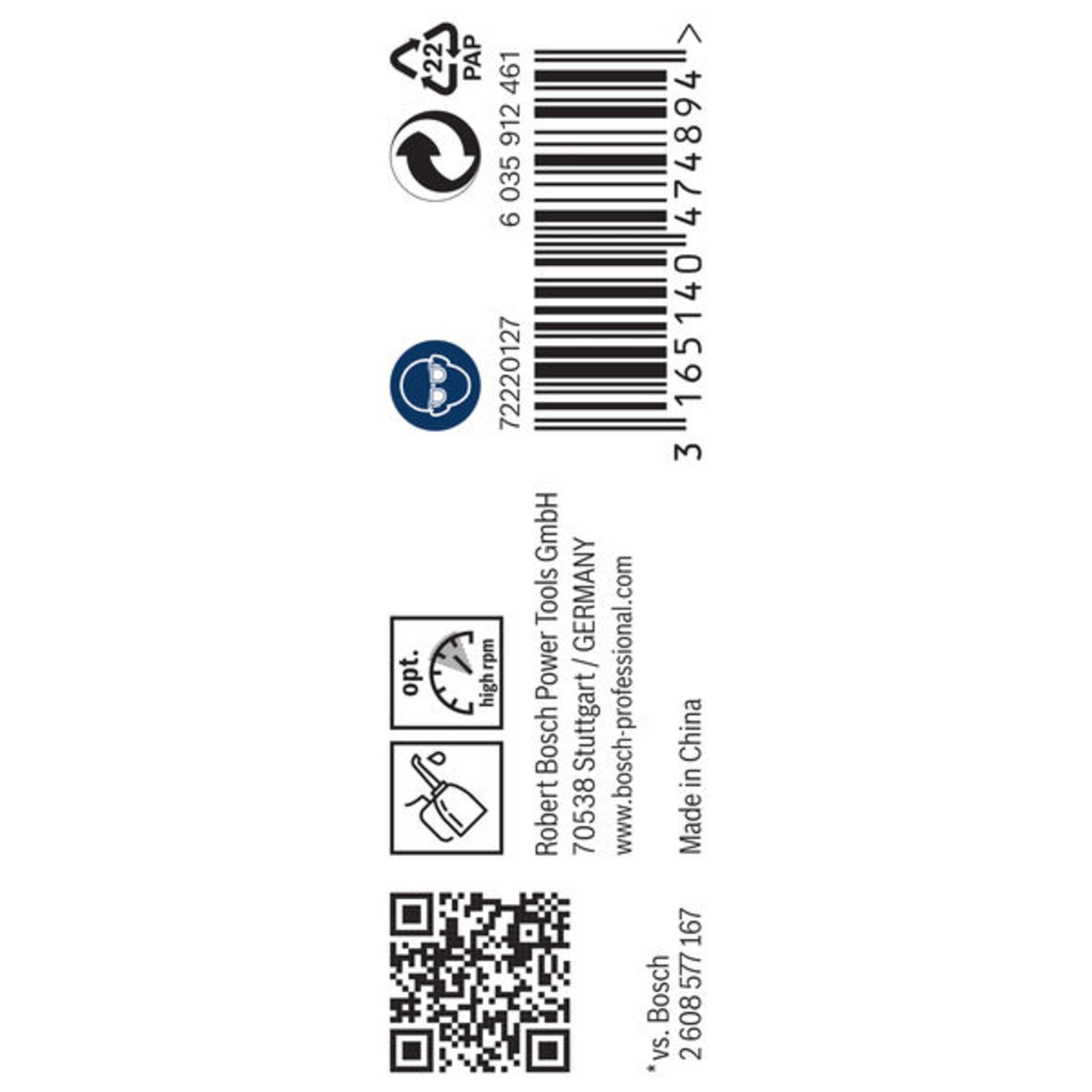 PRO Metal HSS-G Spiralbohrer, 3,8 x 43 x 75 mm, 10-tlg.