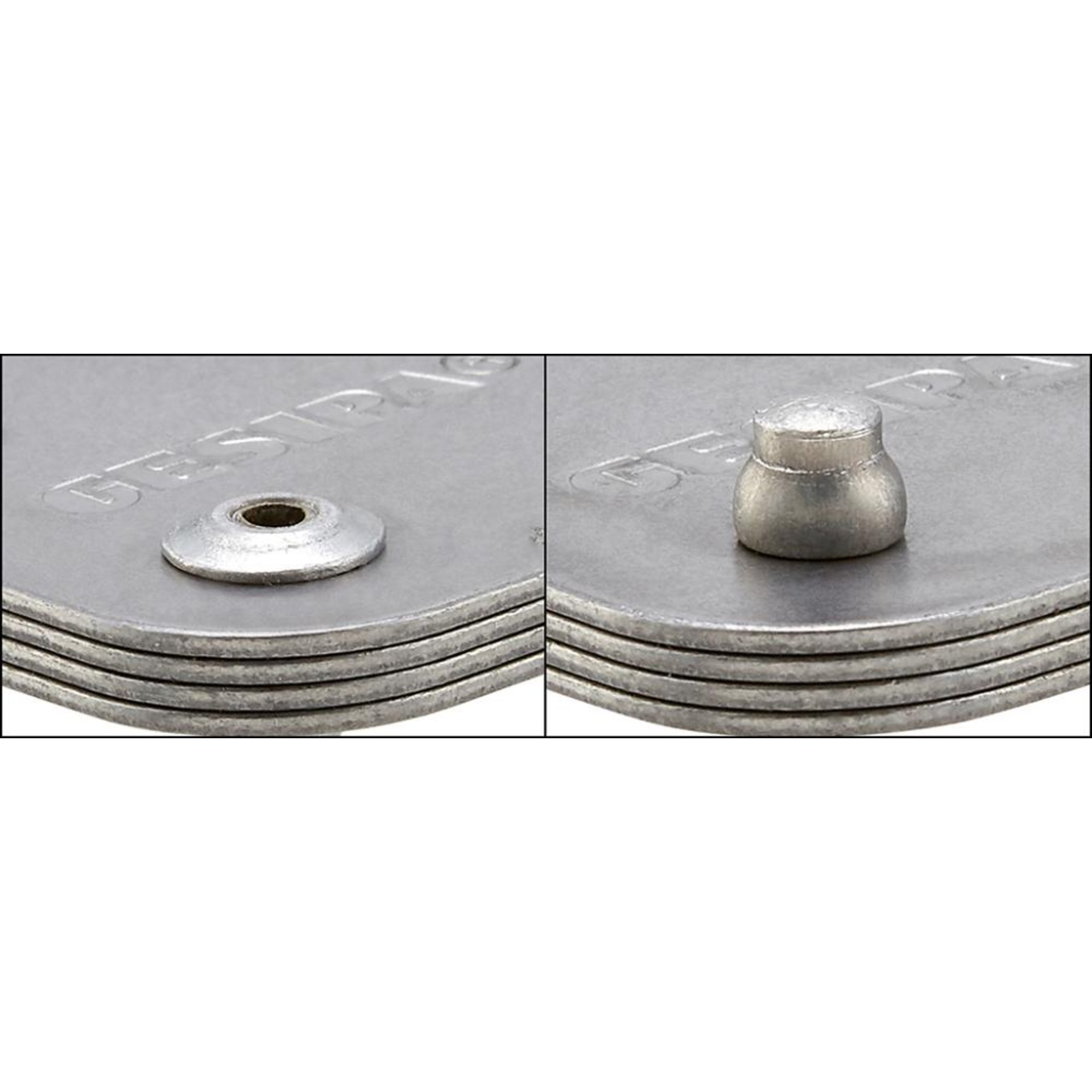 Blindniet CAP Alu/VA Flachrundkopf 3,2x6,5mm GESIPA
