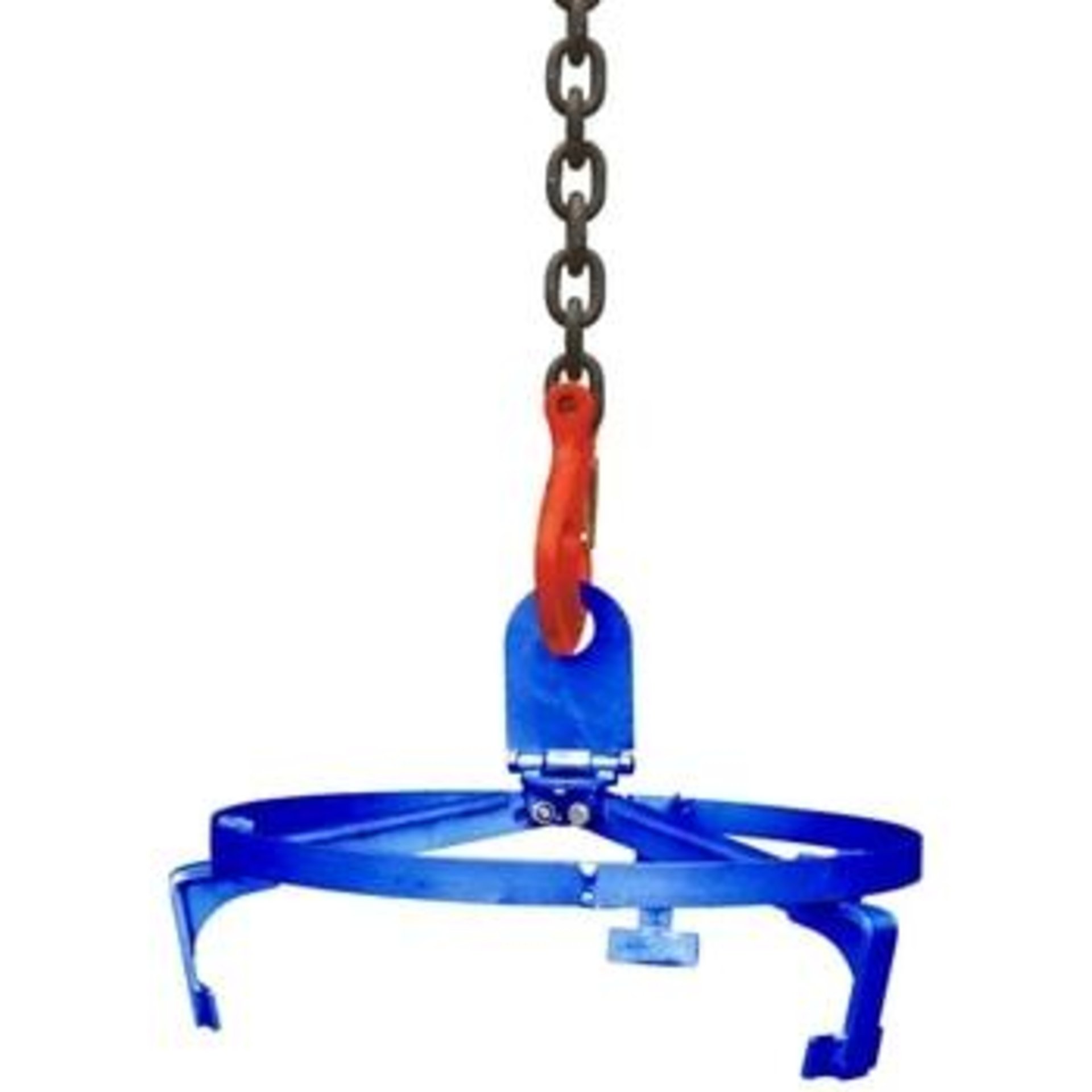 Fasstraverse für Kran 1 x Fass Tragkraft 300kg enzianblau RAL 5010