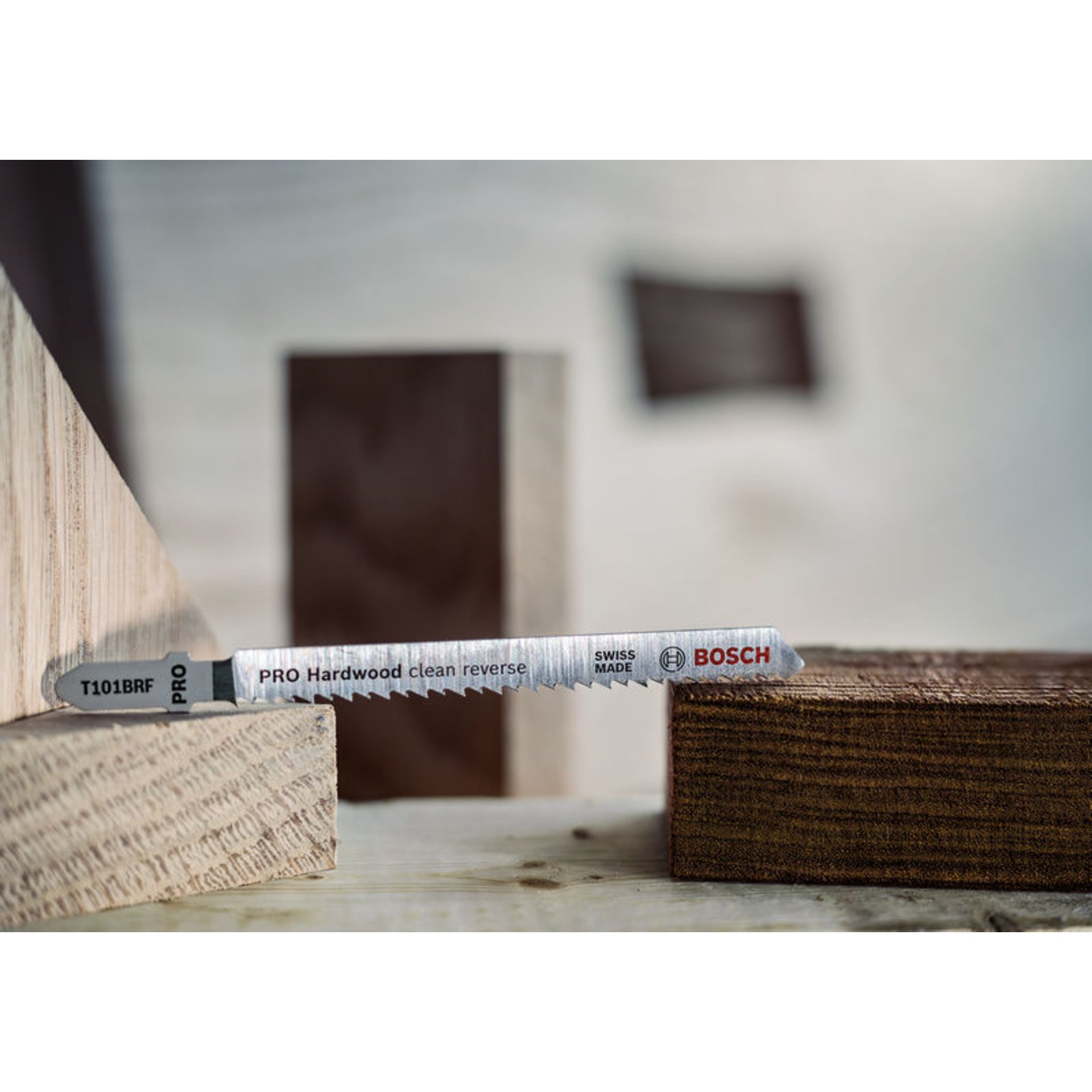 PRO Hardwood clean reverse T101BRF Stichsägeblatt, 100 mm, 5-tlg.