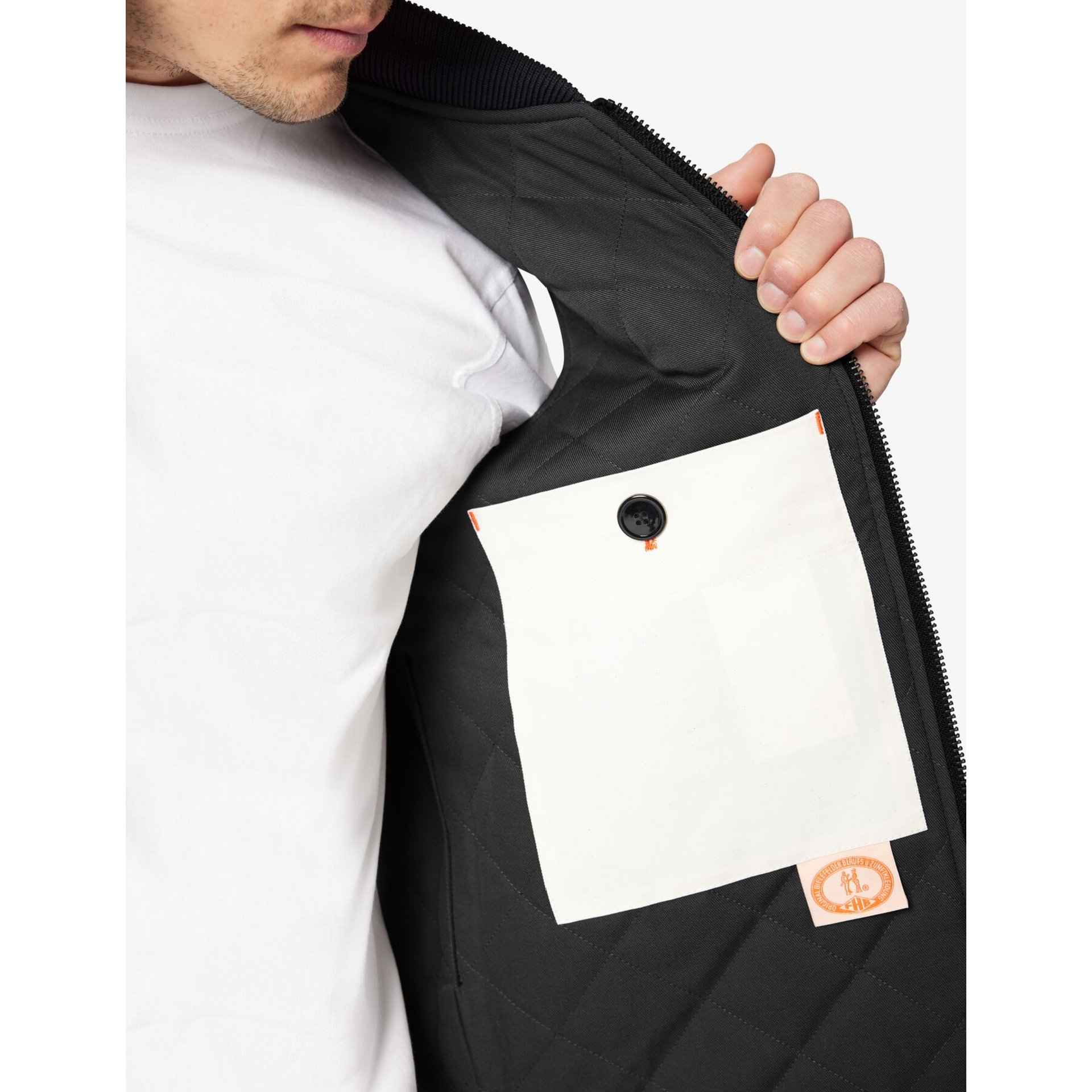 FIETE Arbeitsweste schwarz 50
