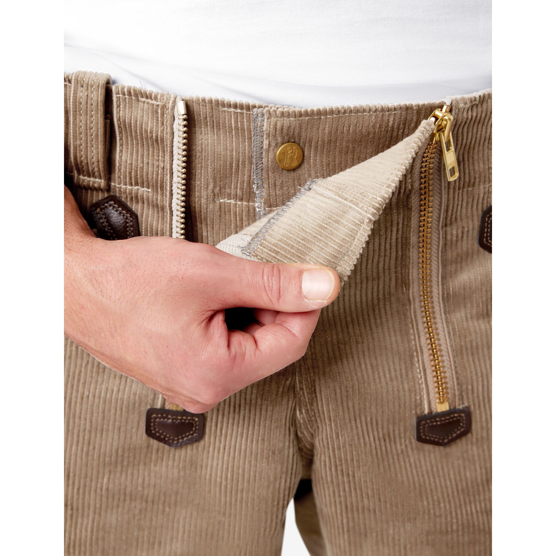 CORD Zunfthose Genuacord beige 27