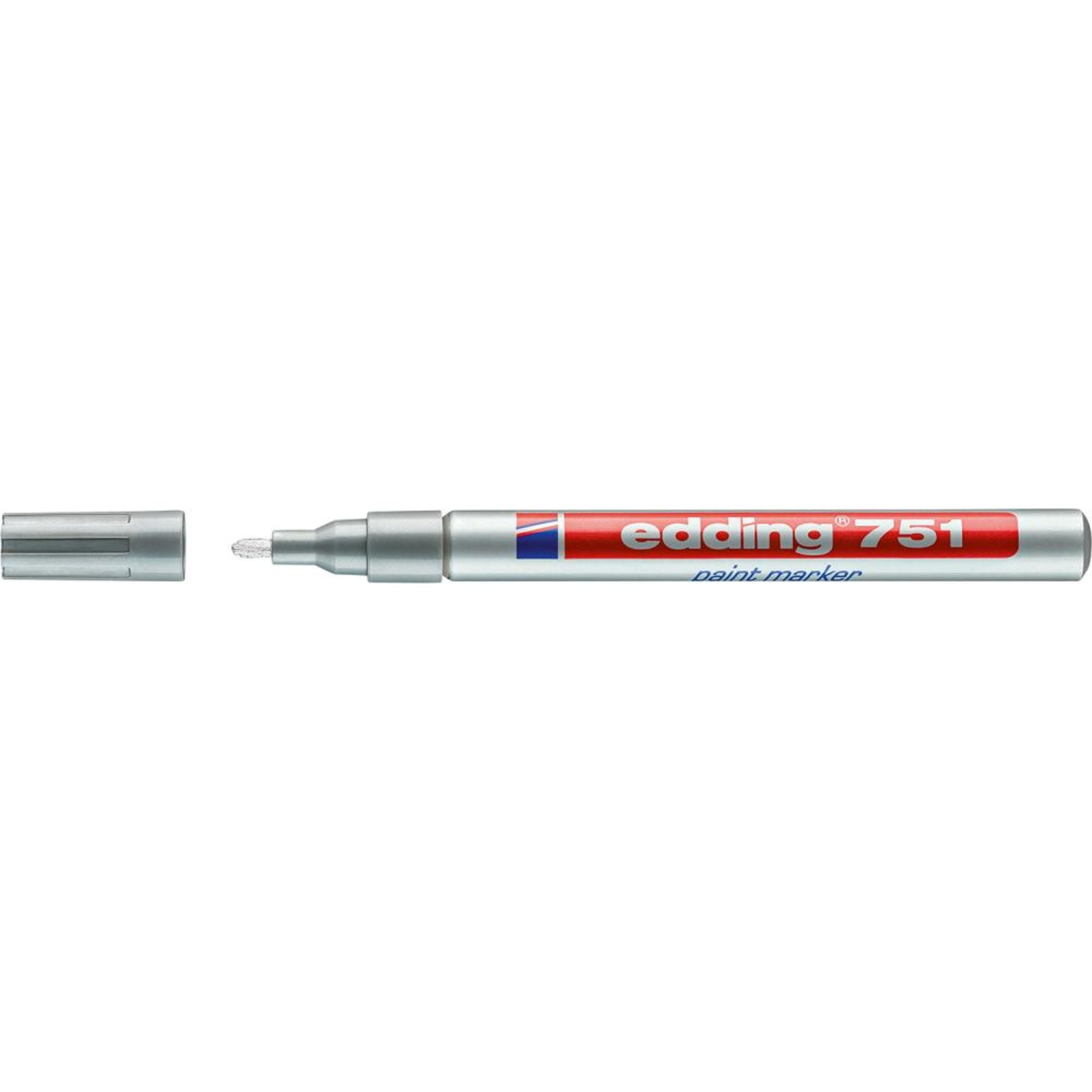 Lackmarker Nr. 751 silber Edding