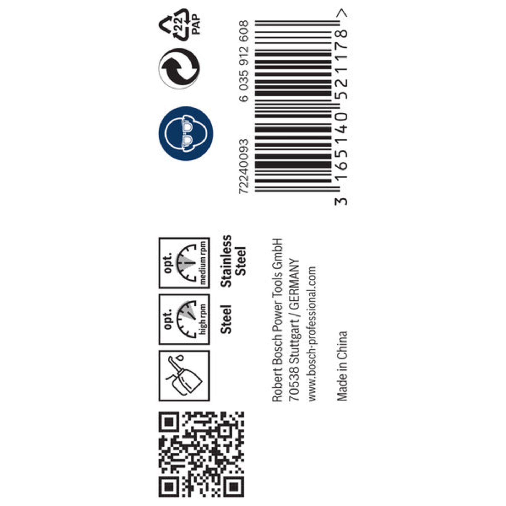 PRO Stainless Steel HSS-Co Spiralbohrer, 4,2 x 43 x 75 mm, 10-tlg.