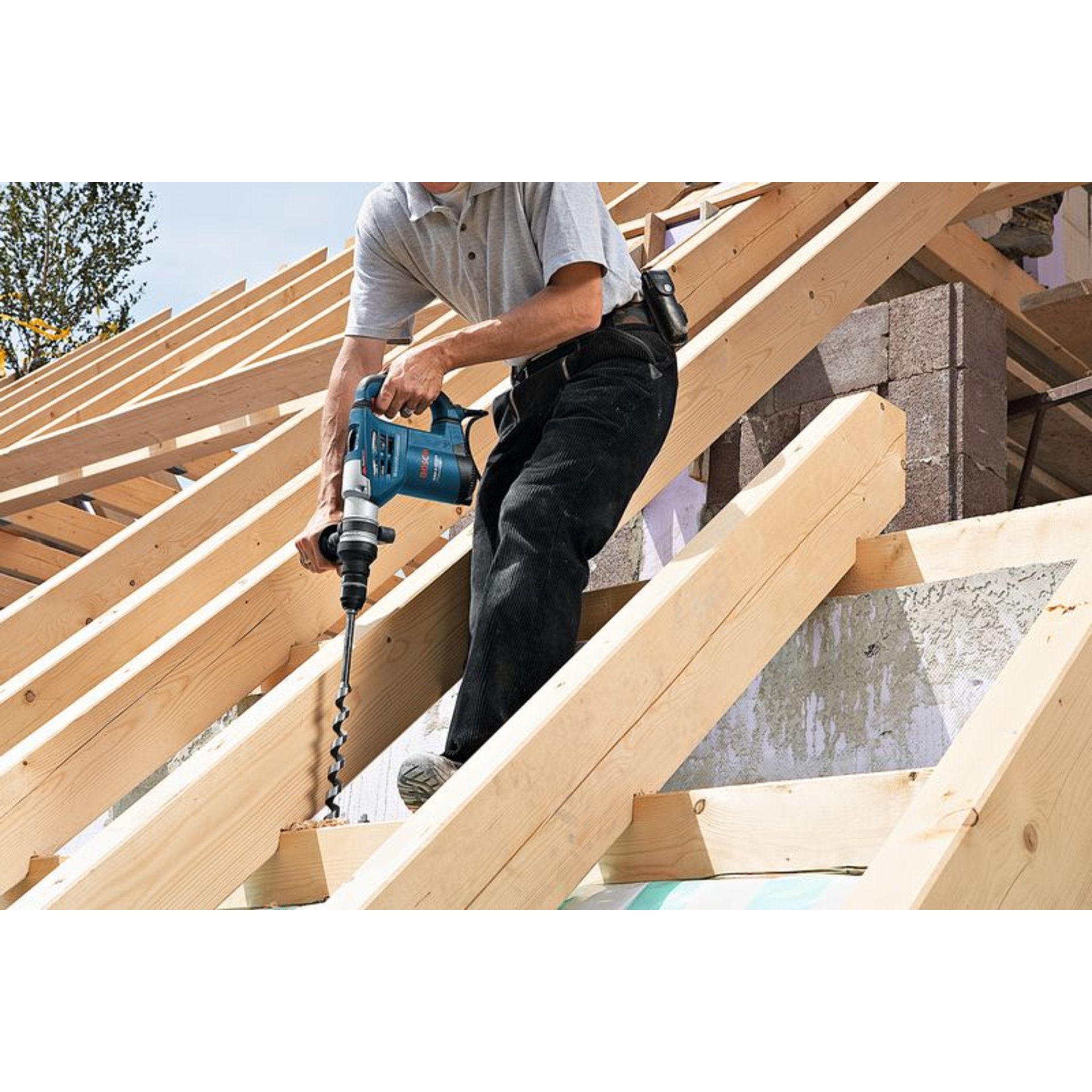 Bohrhammer mit SDS plus GBH 4-32 DFR in L-BOXX