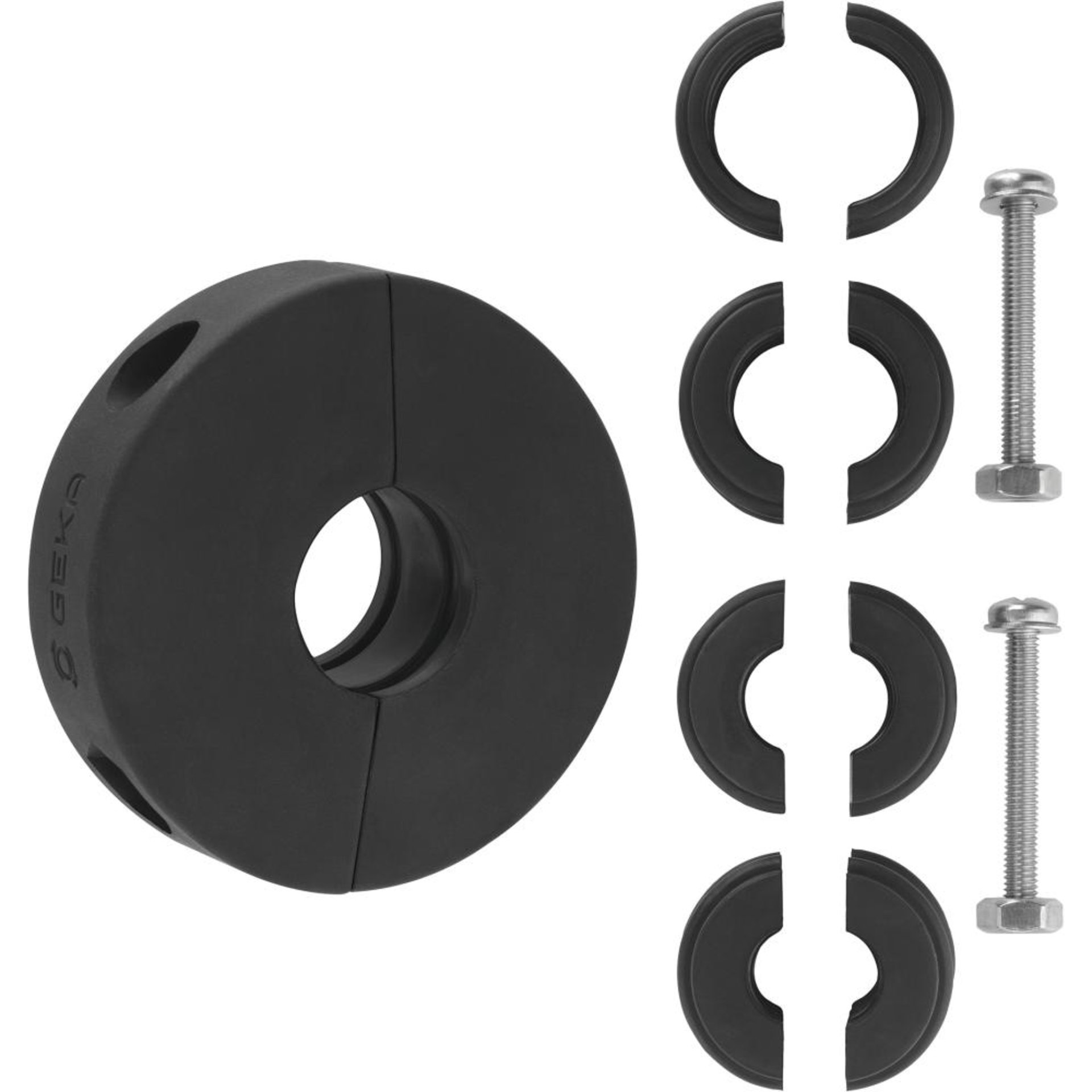 GEKA plus automatischer Schlauchaufroller EA15, Edelstahl, für 25m 1/2" / 15m 3/4"