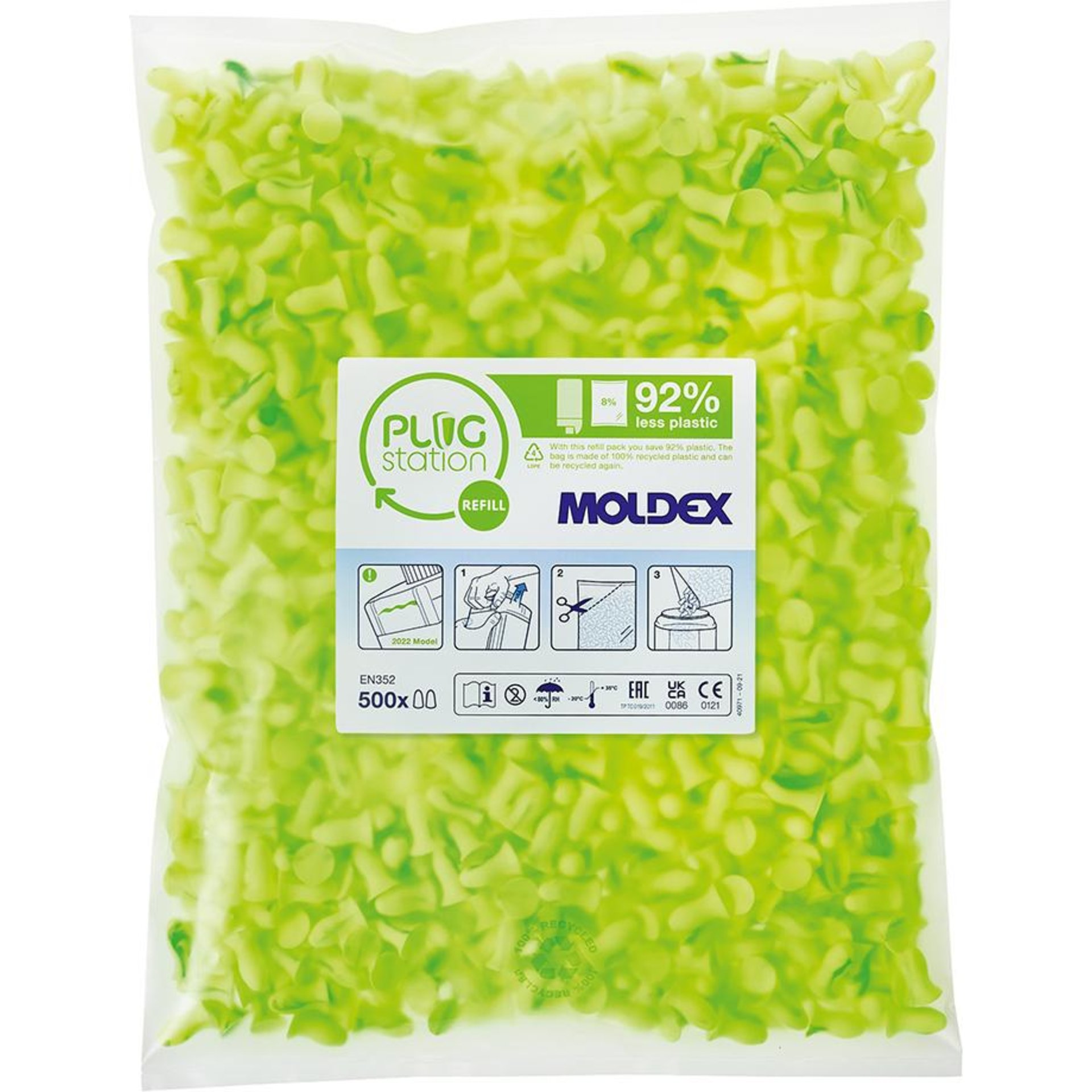 Nachfüllpack Contours, Gr.S, 500 Paar