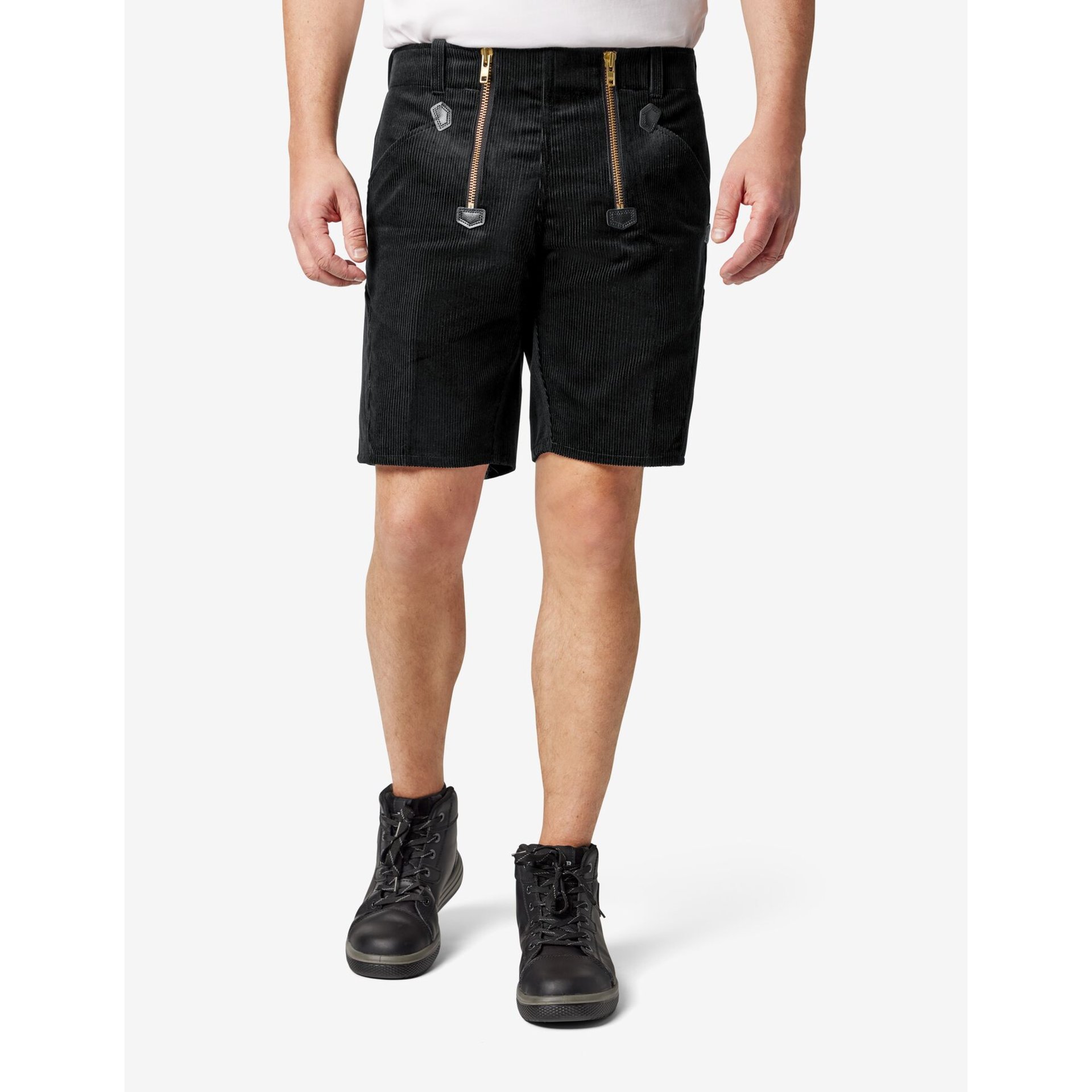 HANS Zunft-Shorts Genuacord schwarz 62