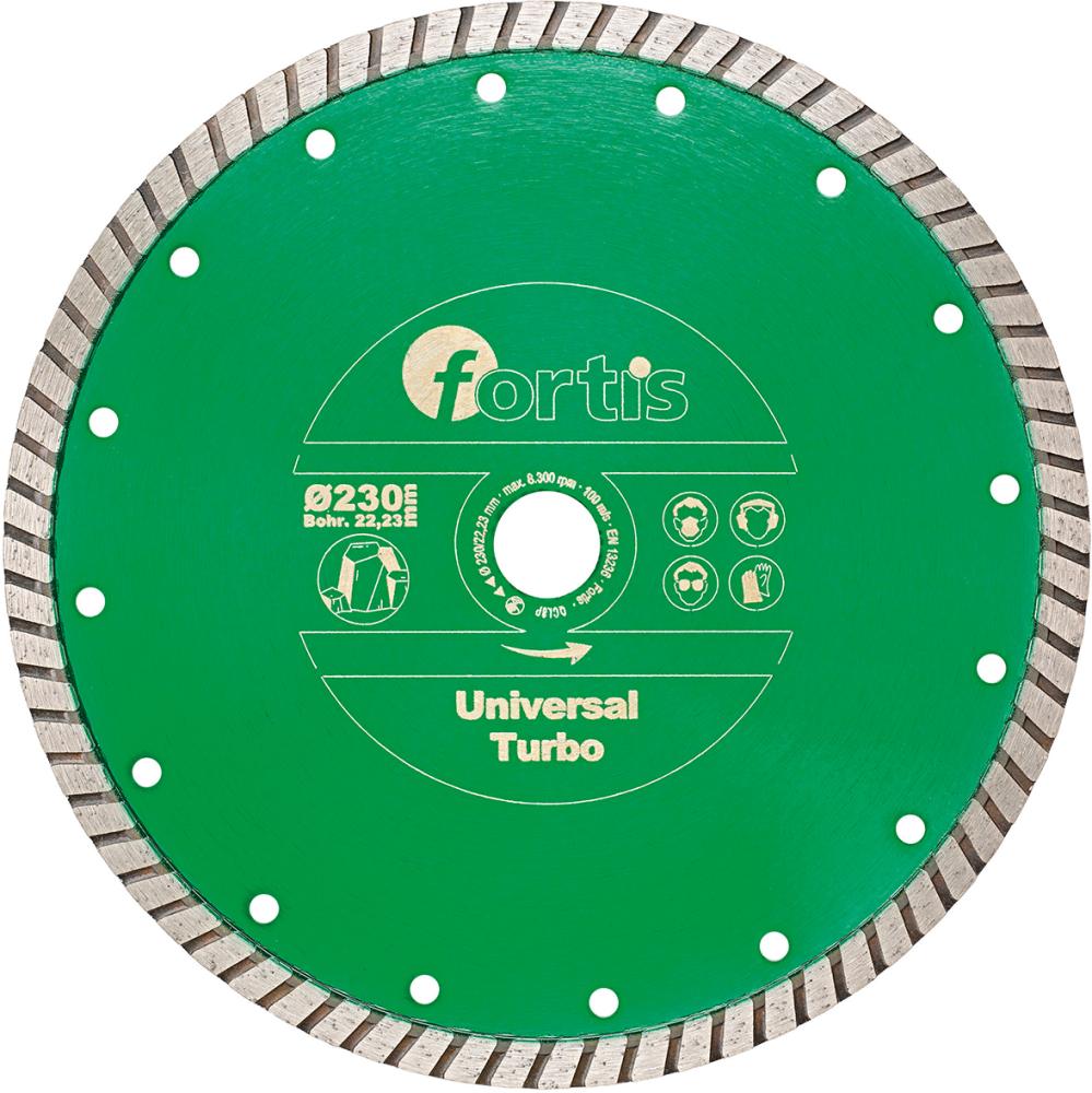 Fortis Diamant-Trennscheibe turbo180x10x22,2mm