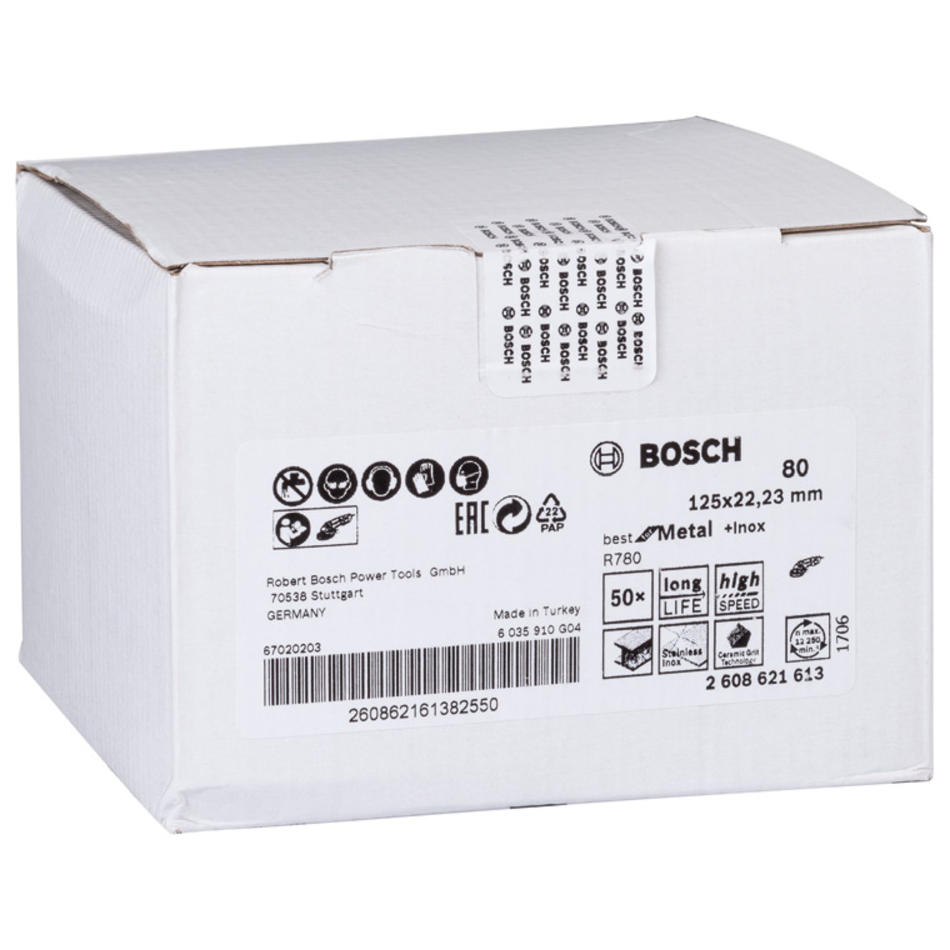 PRO R780 Fiberscheibe, 125 mm, G80