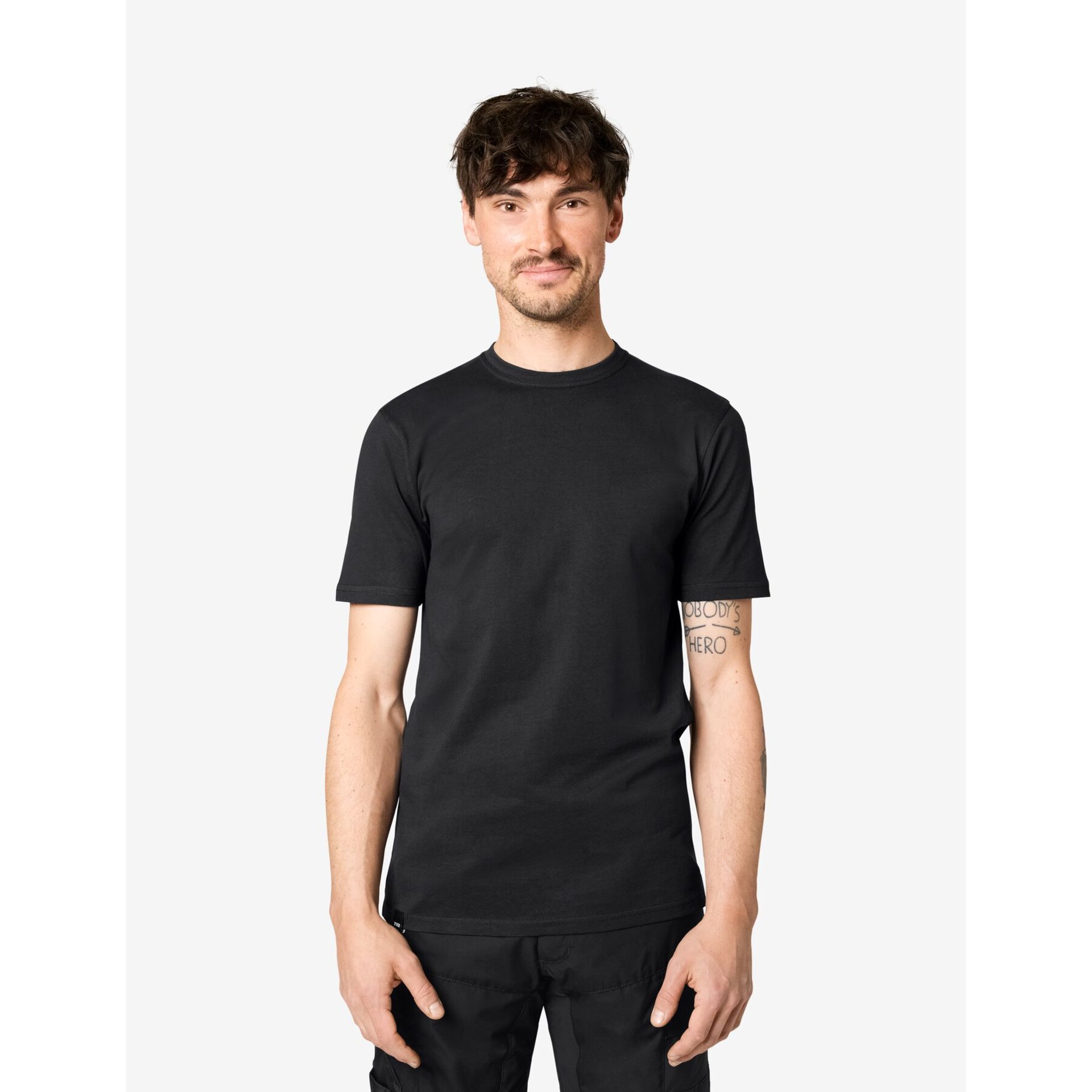 JENS T-Shirt Rundhals schwarz Gr. 4XL