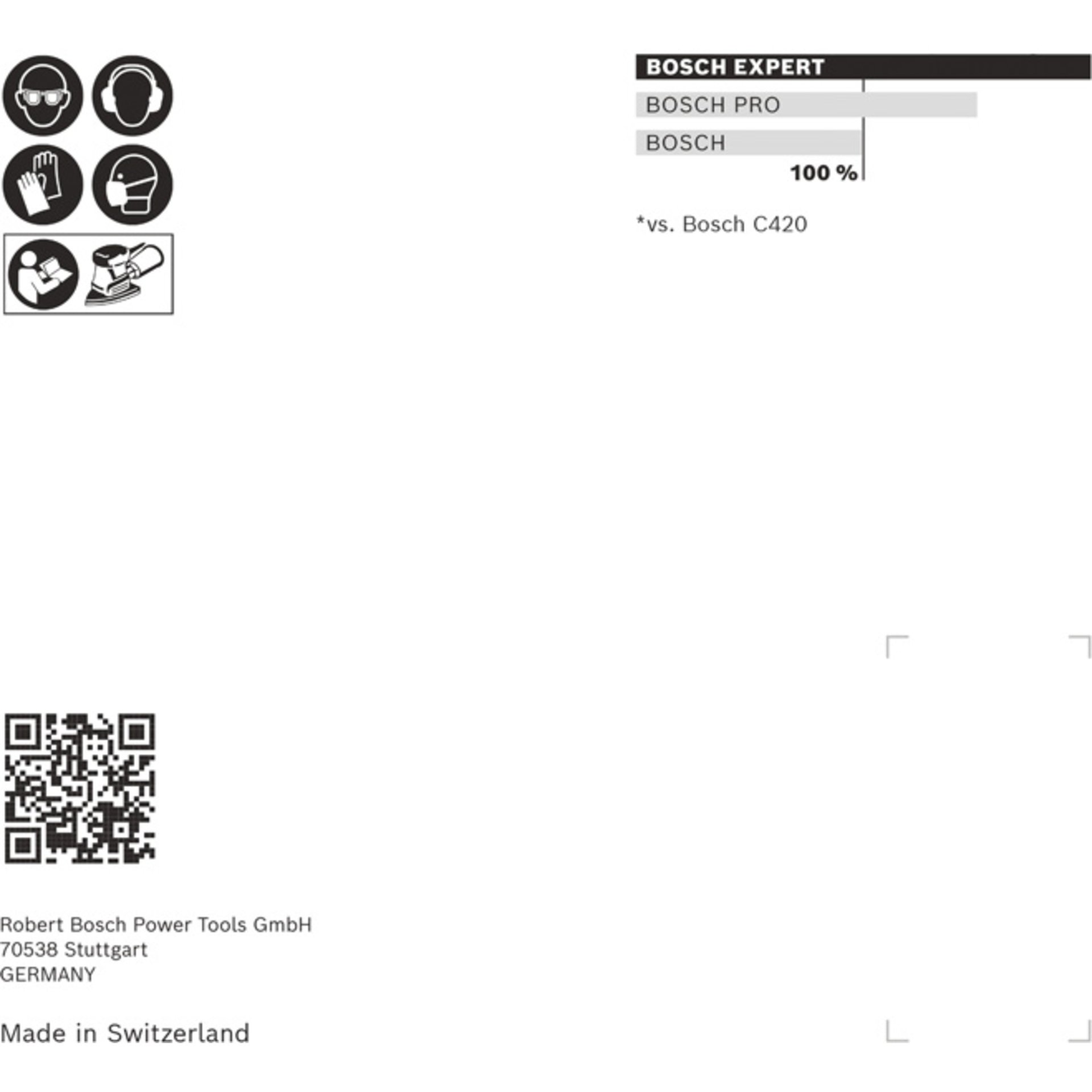 EXPERT C470 Schleifpapier, 102 x 62/93 mm, K 60, 10 Stück