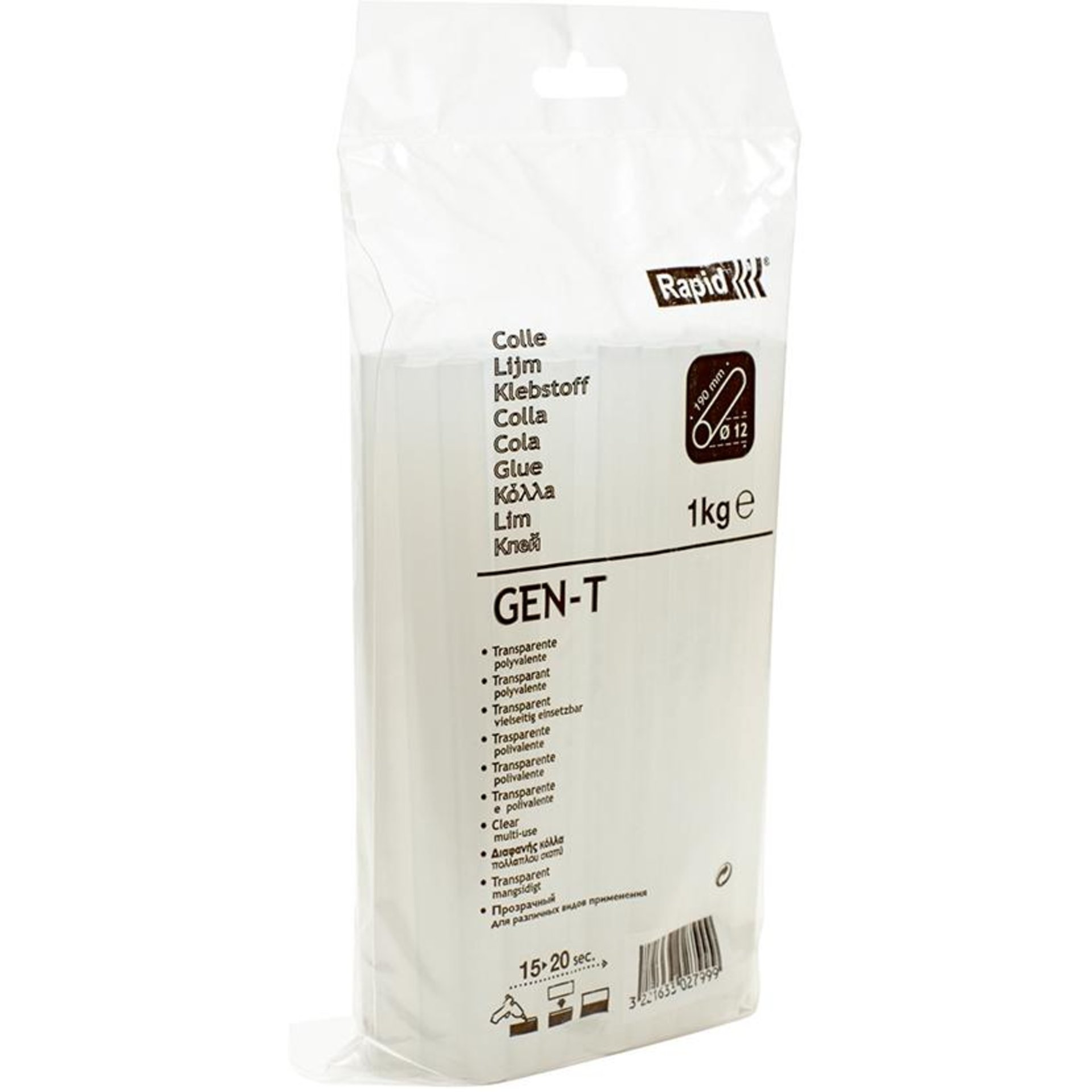 Klebestick GENT-T glue 1000g Isaberg RAPID