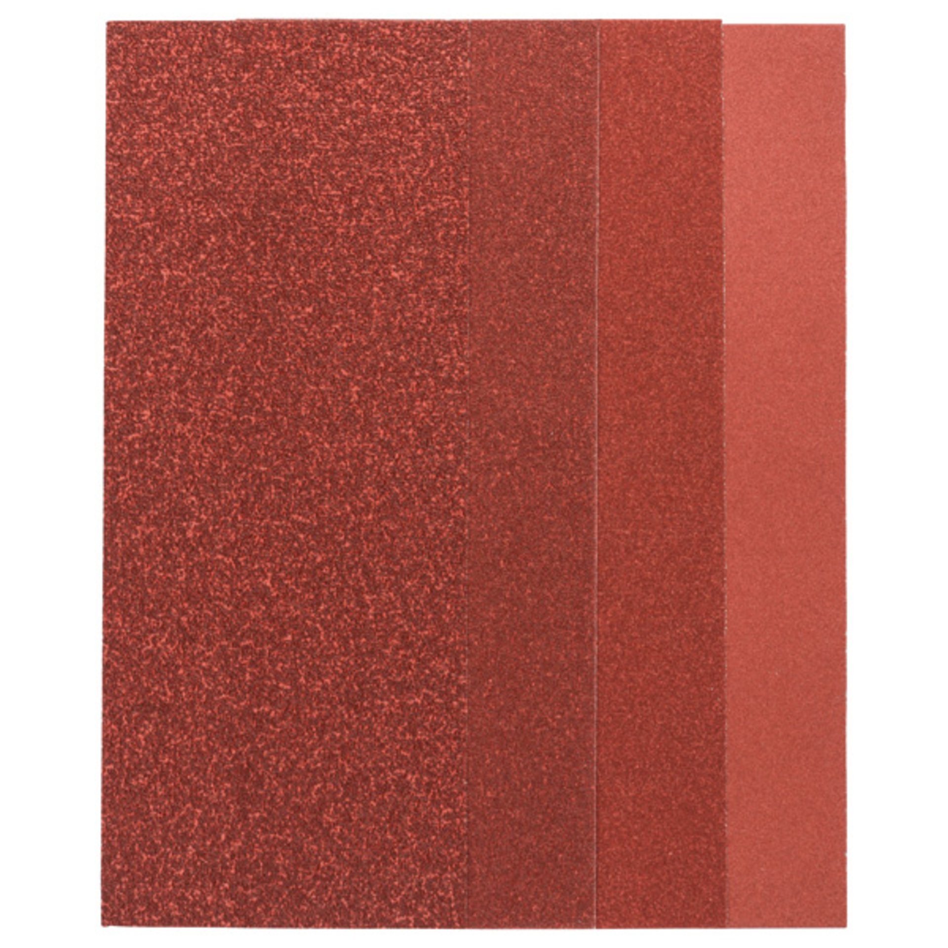 Schleifblatt-Set für Schwingschleifer, 25-teilig, ungelocht, 93 x 230 mm, 60-240