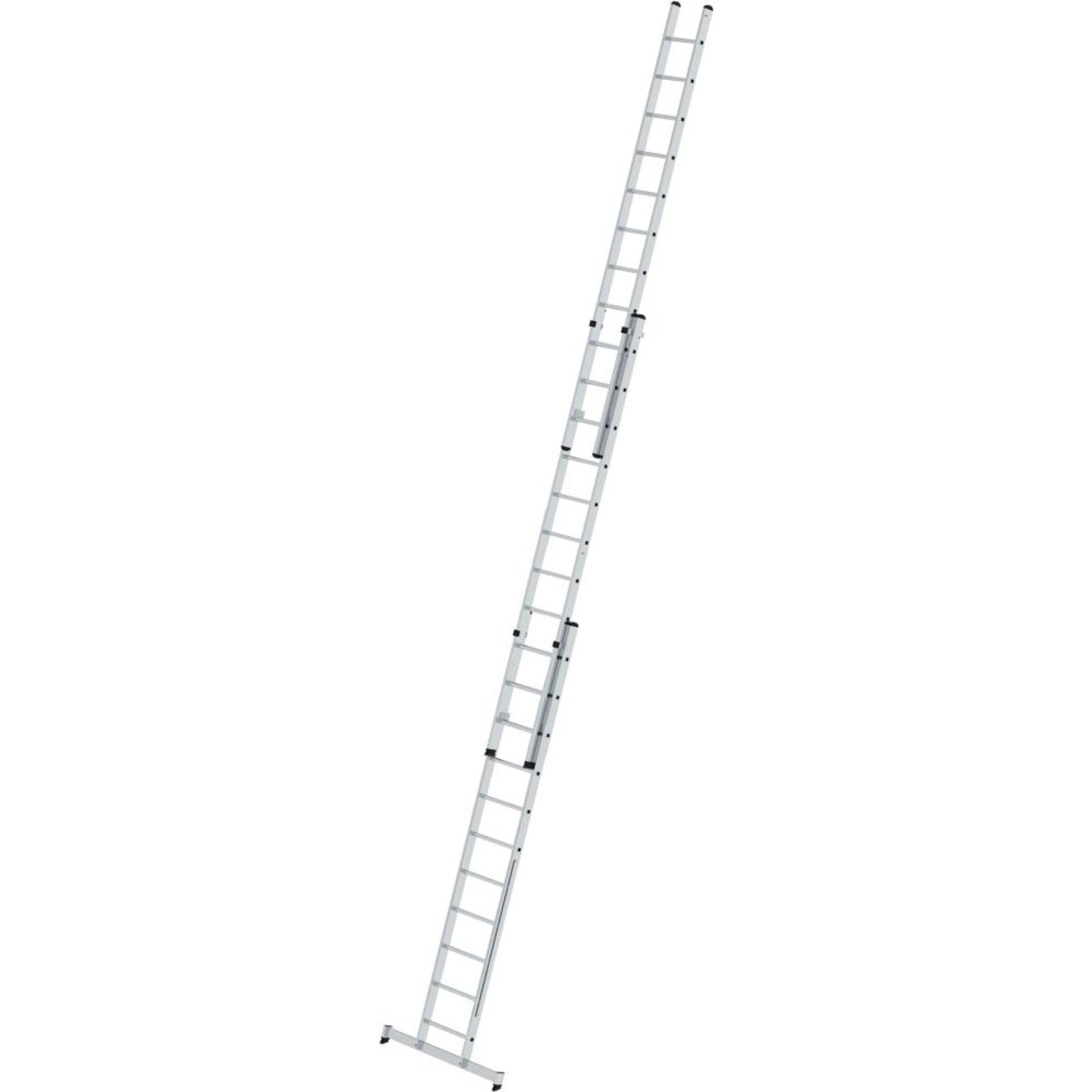 Alu-Mehrzweckleiter 3x11 Sprossen Leiterlänge 3,30m eingef.Arbeitshöhe bis 8,90 m