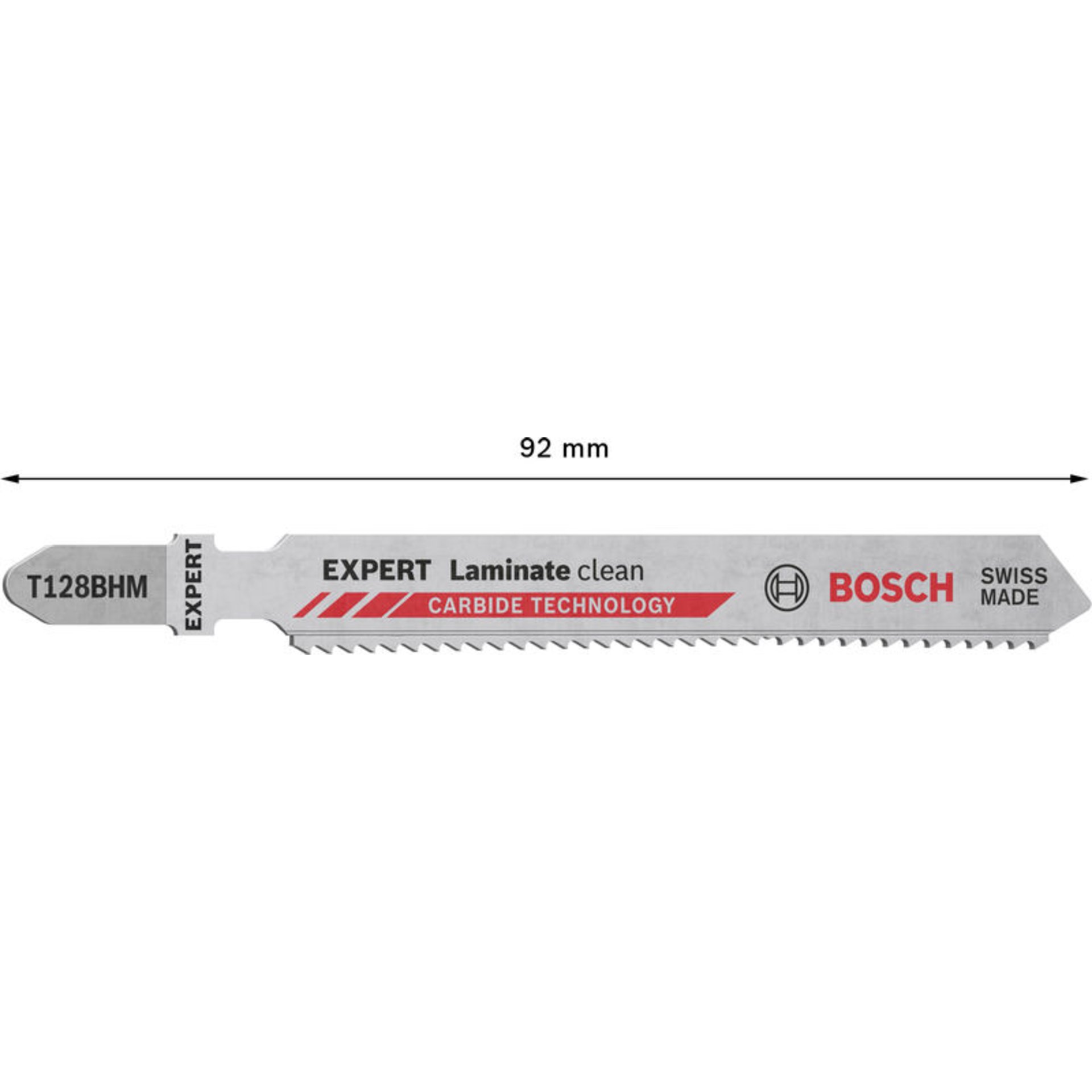 EXPERT Laminate Clean T128BHM Stichsägeblatt, 2 Stück