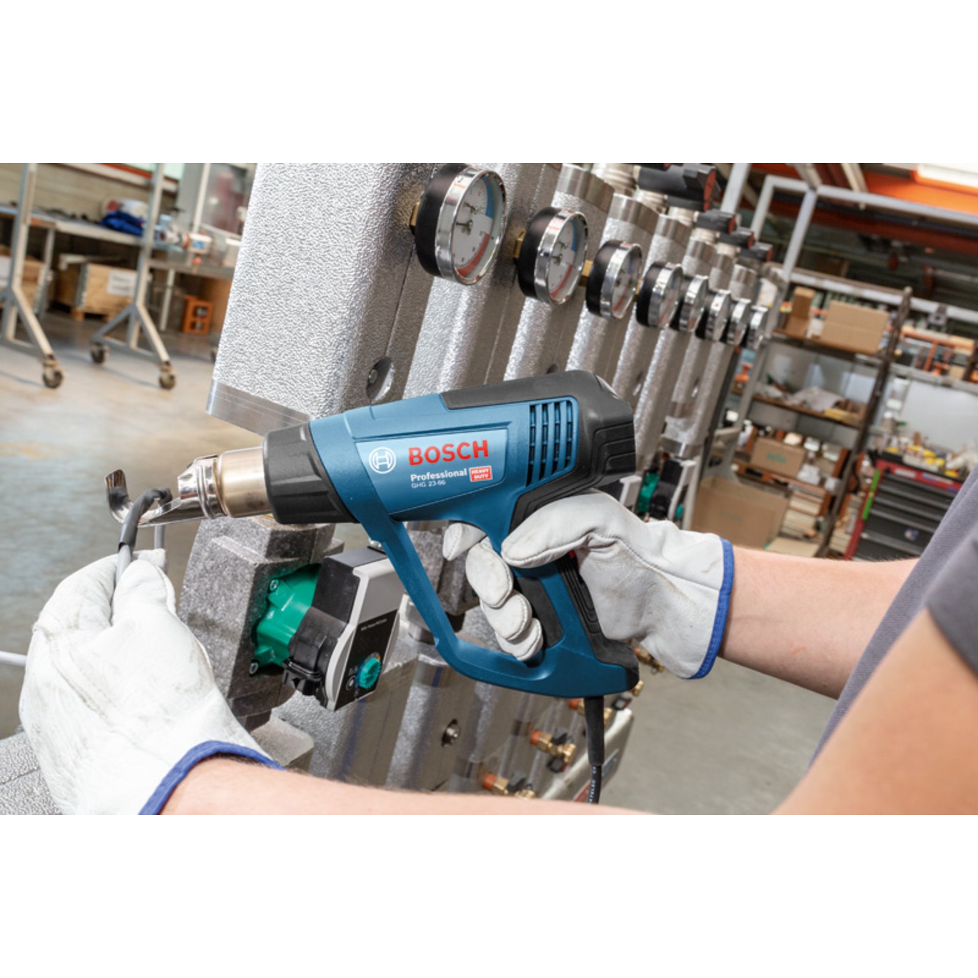 Heißluftgebläse GHG 23-66 im Handwerkerkoffer