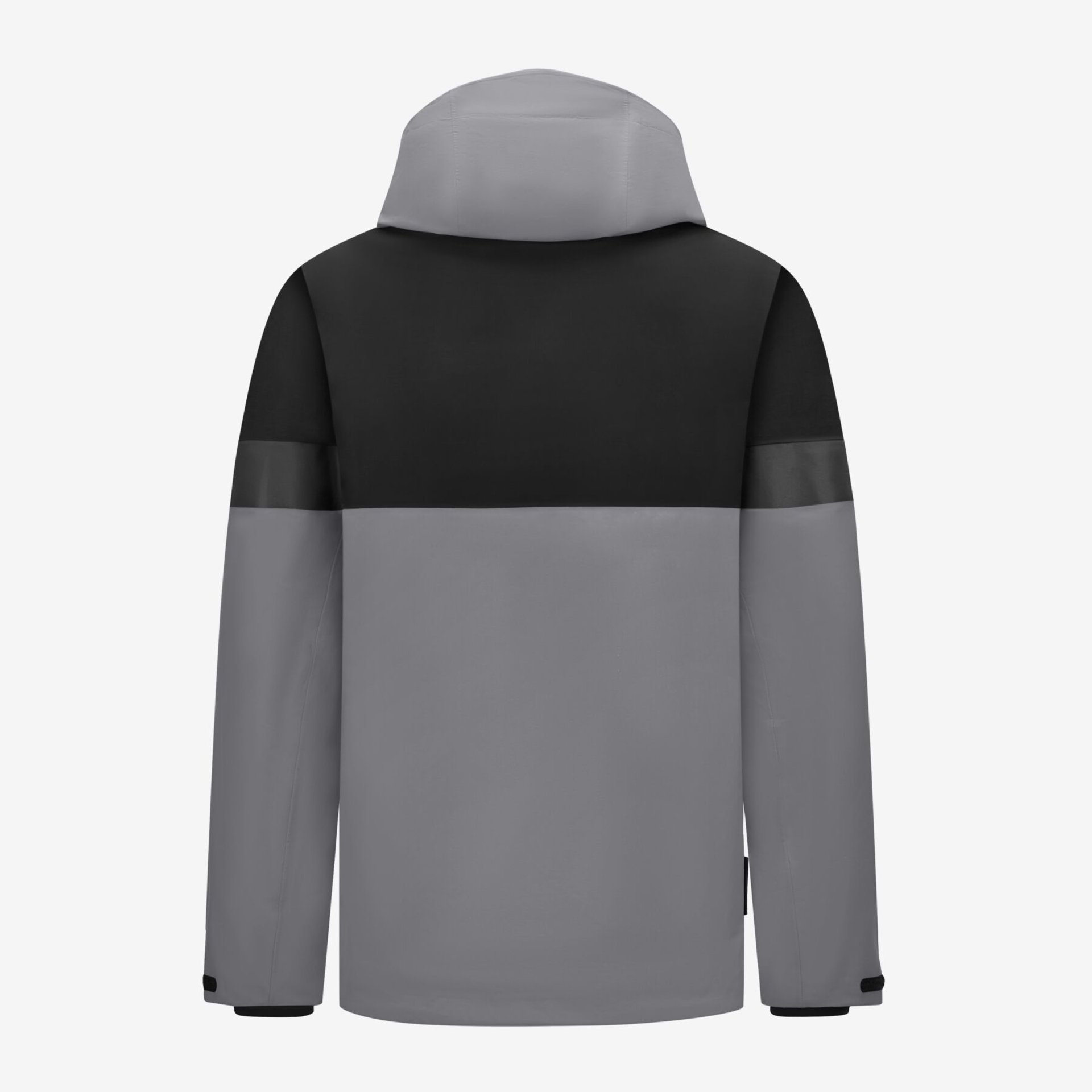 LUCA Hardshell-Jacke grau-schwarz 4XL