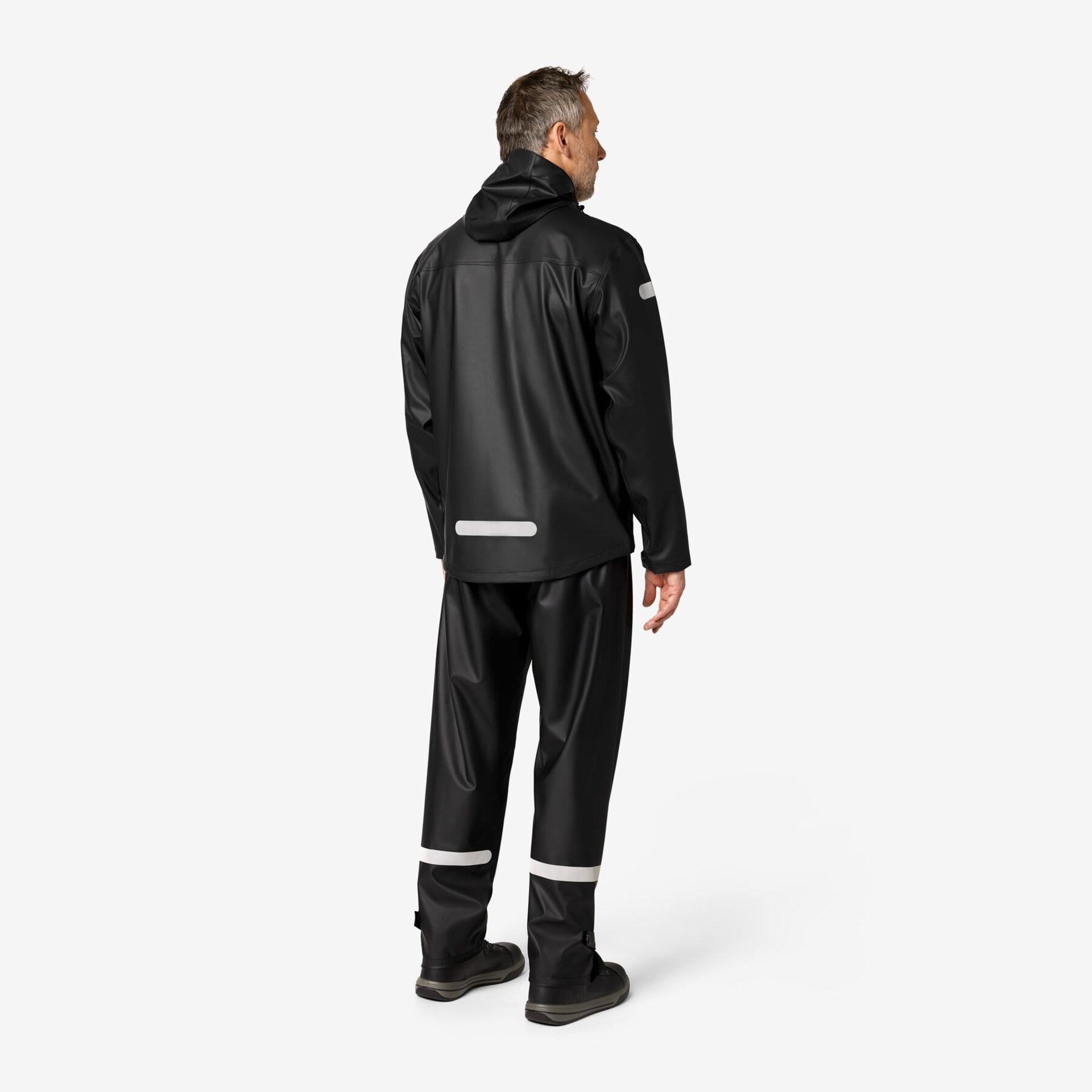 RAINER PU-Stretch-Regenjacke EN 343 schwarz XL