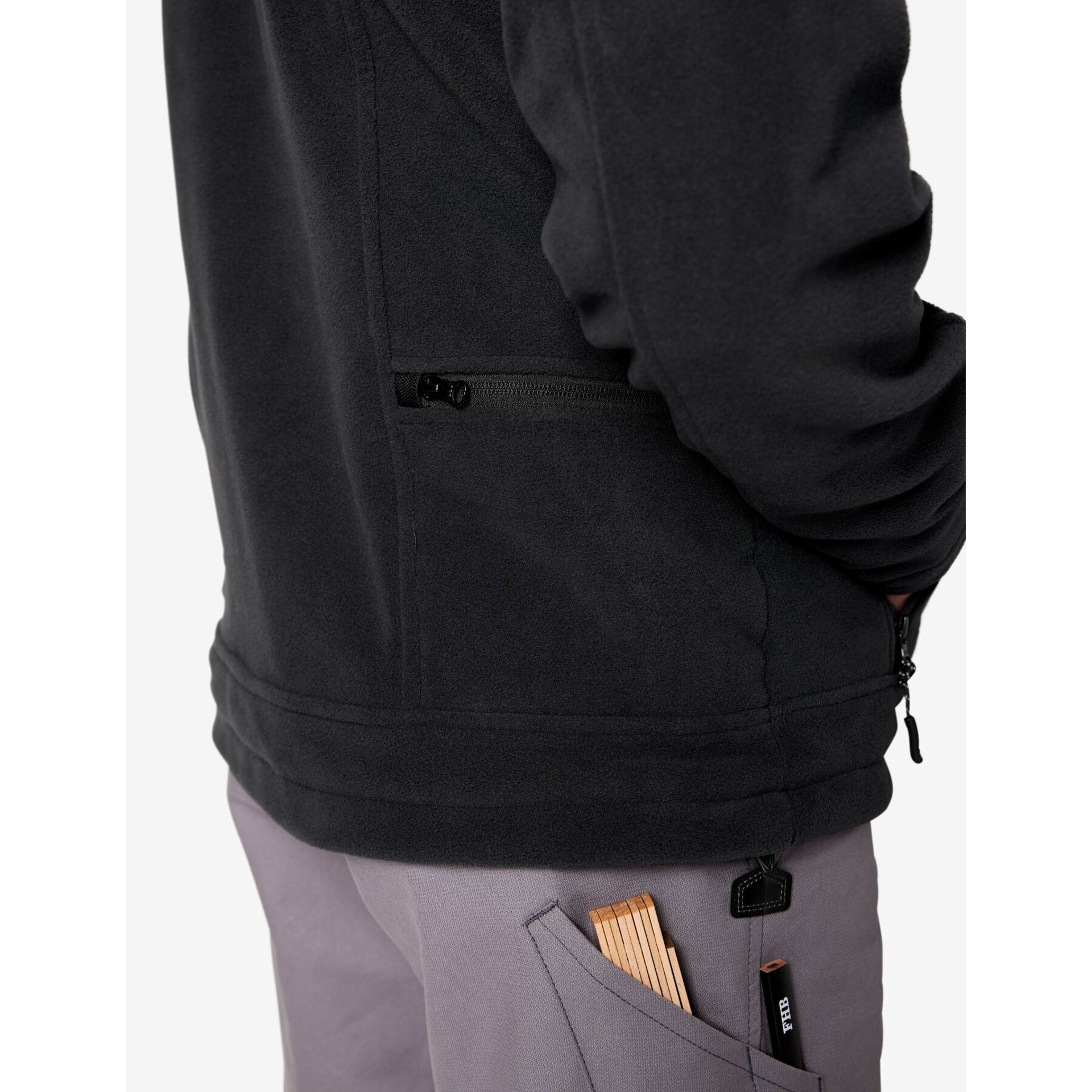 ROMAN Fleece-Jacke anthrazit 2XL