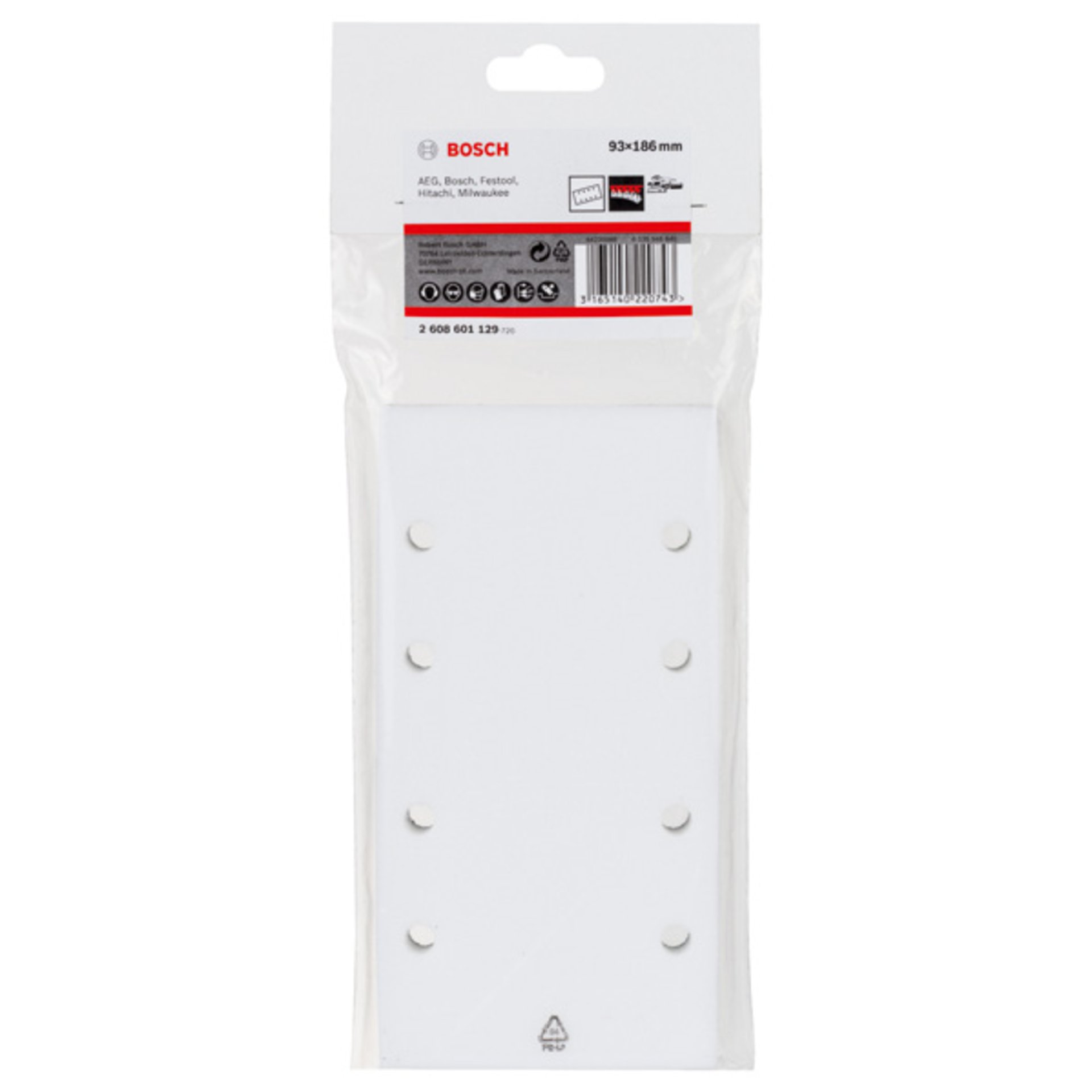 8-Loch Adapter ür Schwingschleifer