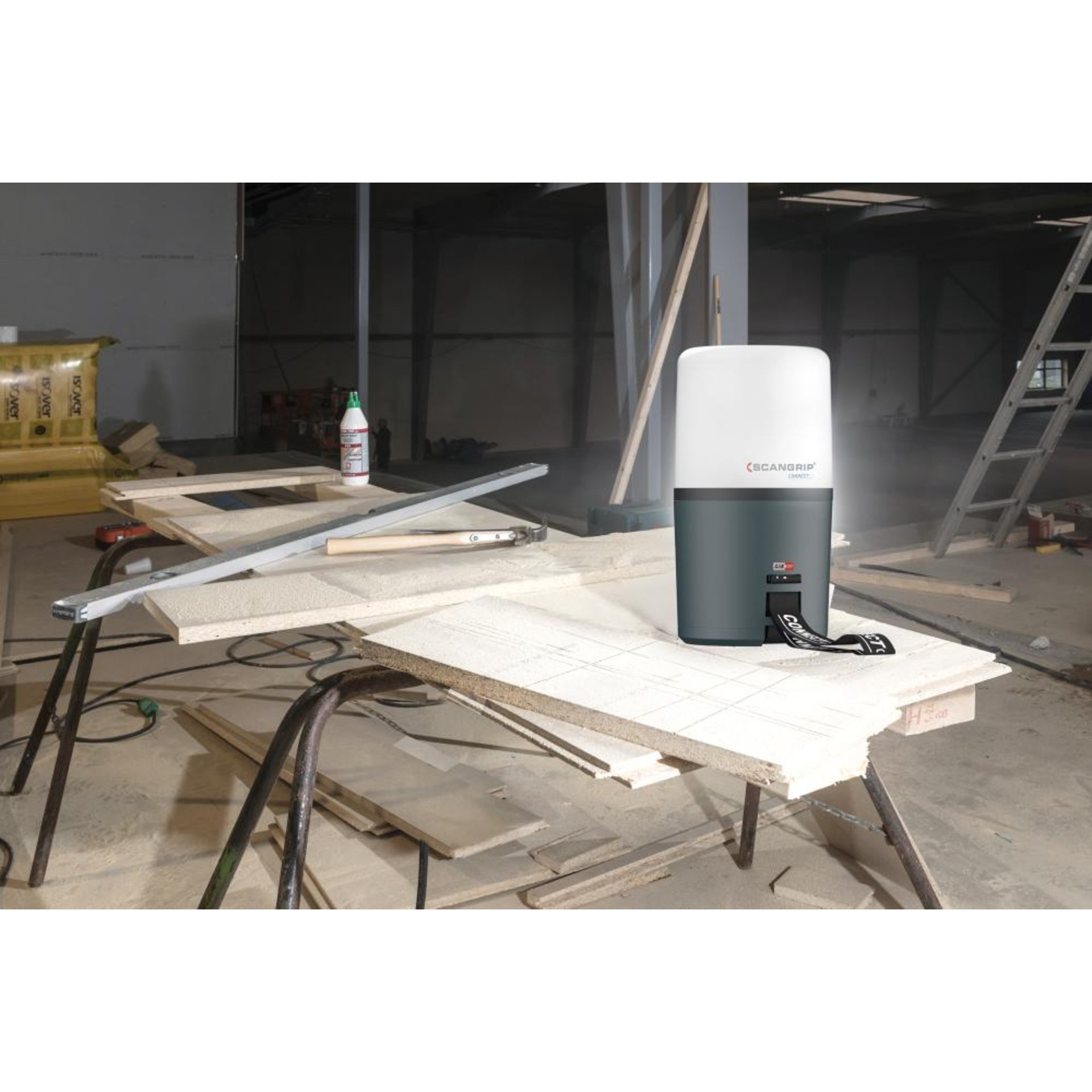 Akku-Arbeitsleuchte AREA 6 CONNECT 3000-6000Lumen ohne Akku SCANGRIP