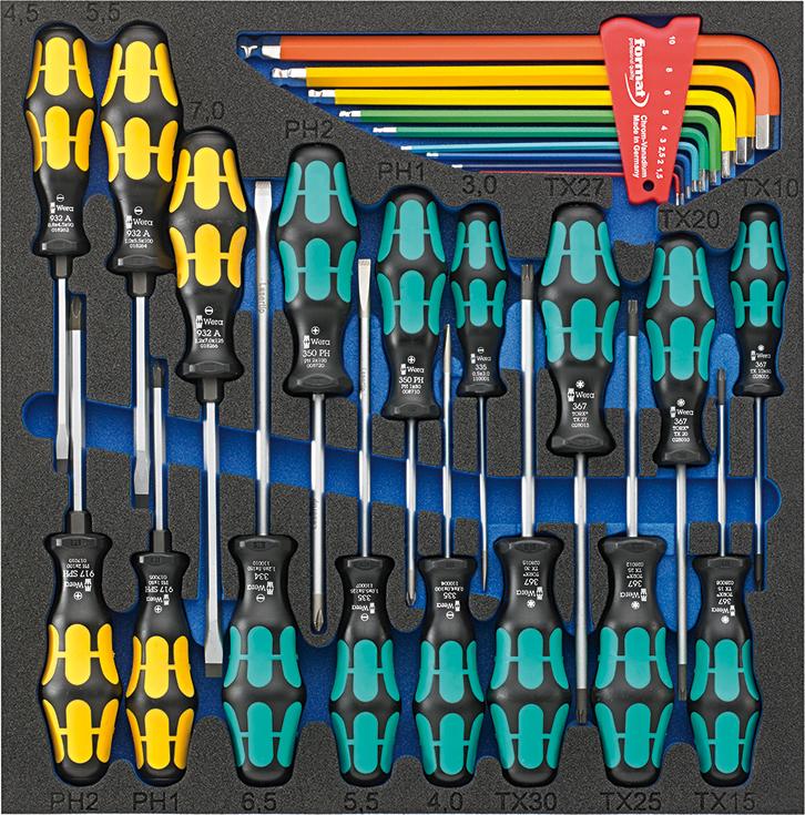 IHTec Werkzeugmodul 2/3 Schraubendreher PREMIUM IHTec Werkzeugmodul 2/3 Schraubendreher PREMIUM