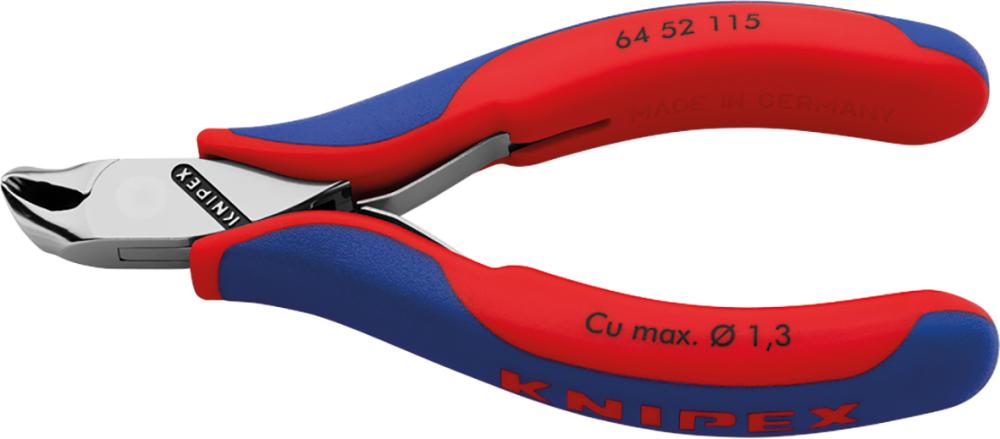 Knipex Vornschrägschneider Elektronik ohne Fase 115mm Knipex Vornschrägschneider Elektronik ohne Fase 115mm