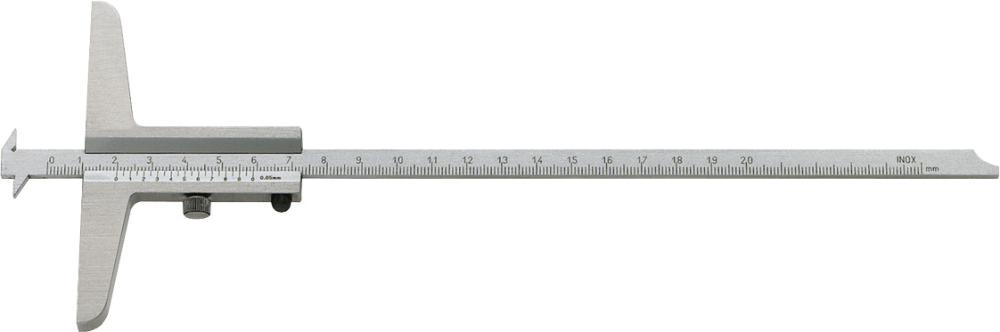 Fortis Breiten-+Tiefenmesser 300mm 1/50