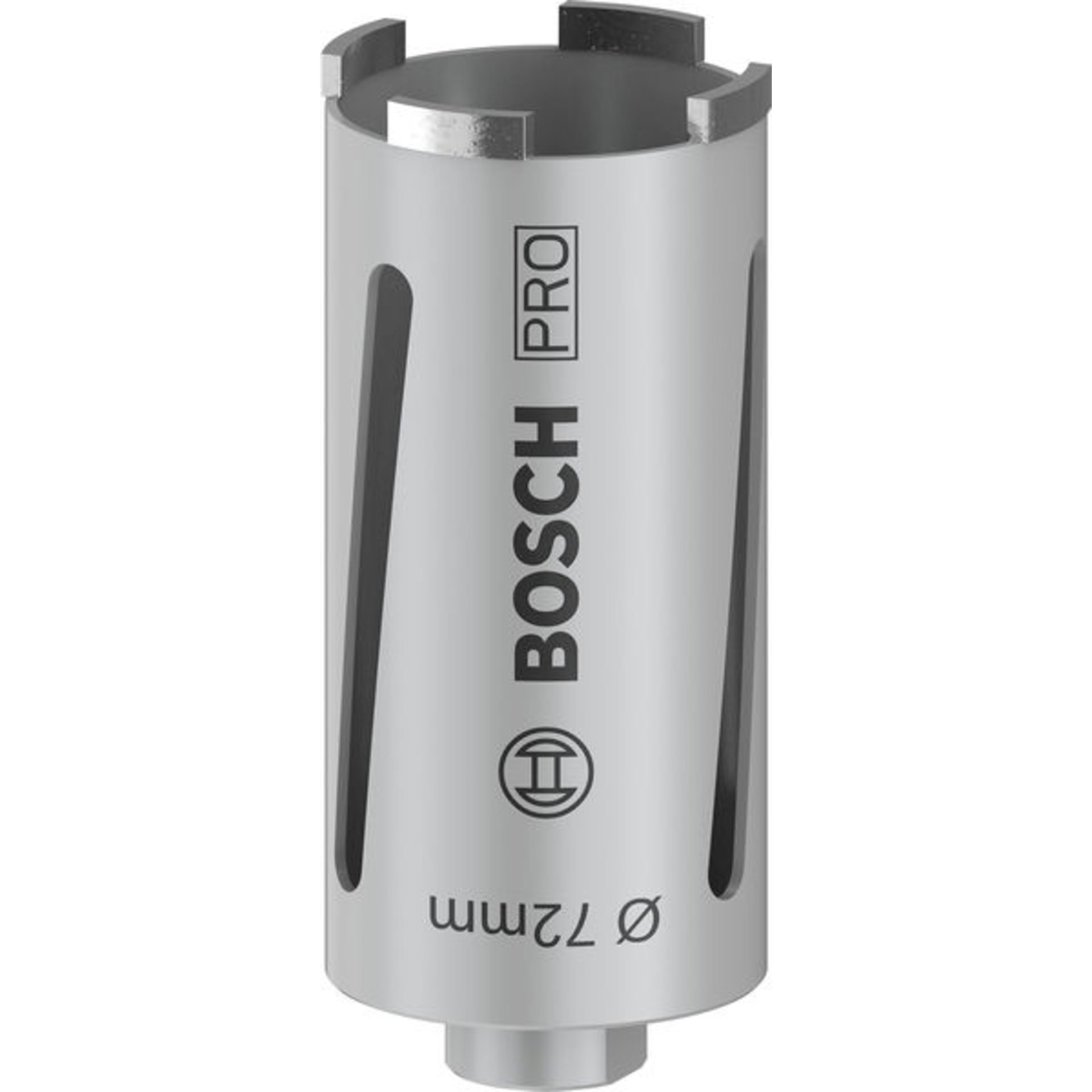 PRO Trockenbohrkrone, 72 x 150 mm, G 1/2 Zoll