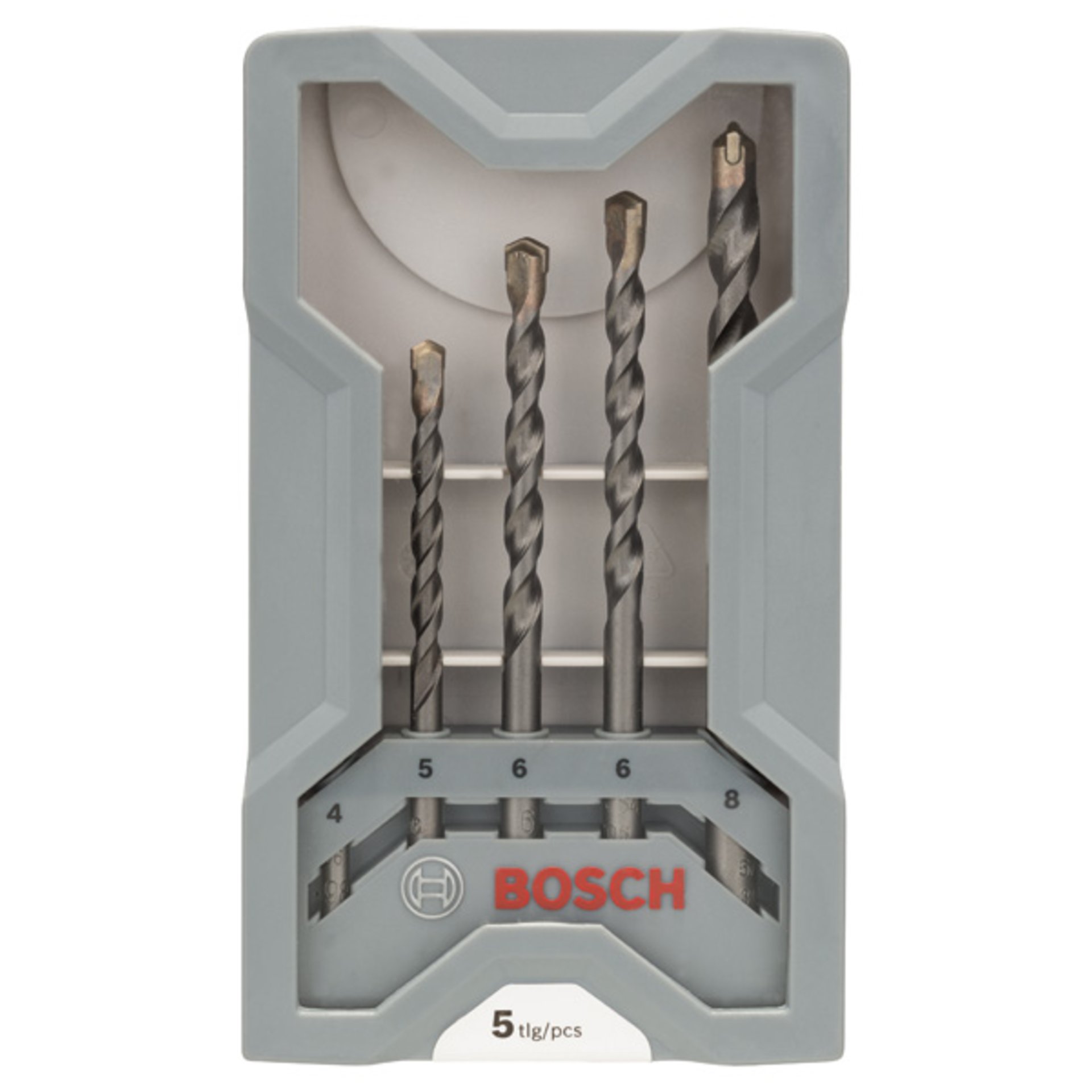 5-tlg. CYL-3 Betonbohrer-Set, 4-8 mm