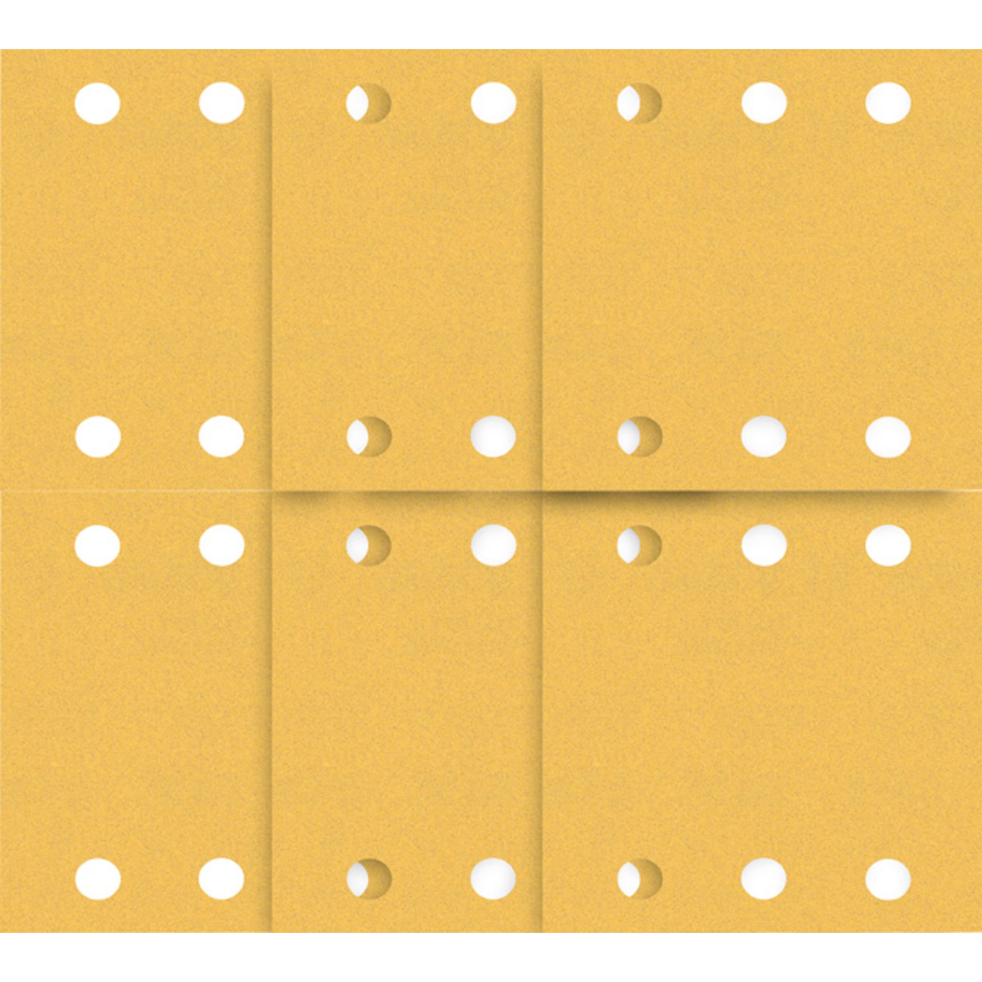 EXPERT C470 Schleifpapier-Set für Schwingschleifer, 115 x 140 mm, 10-tlg.